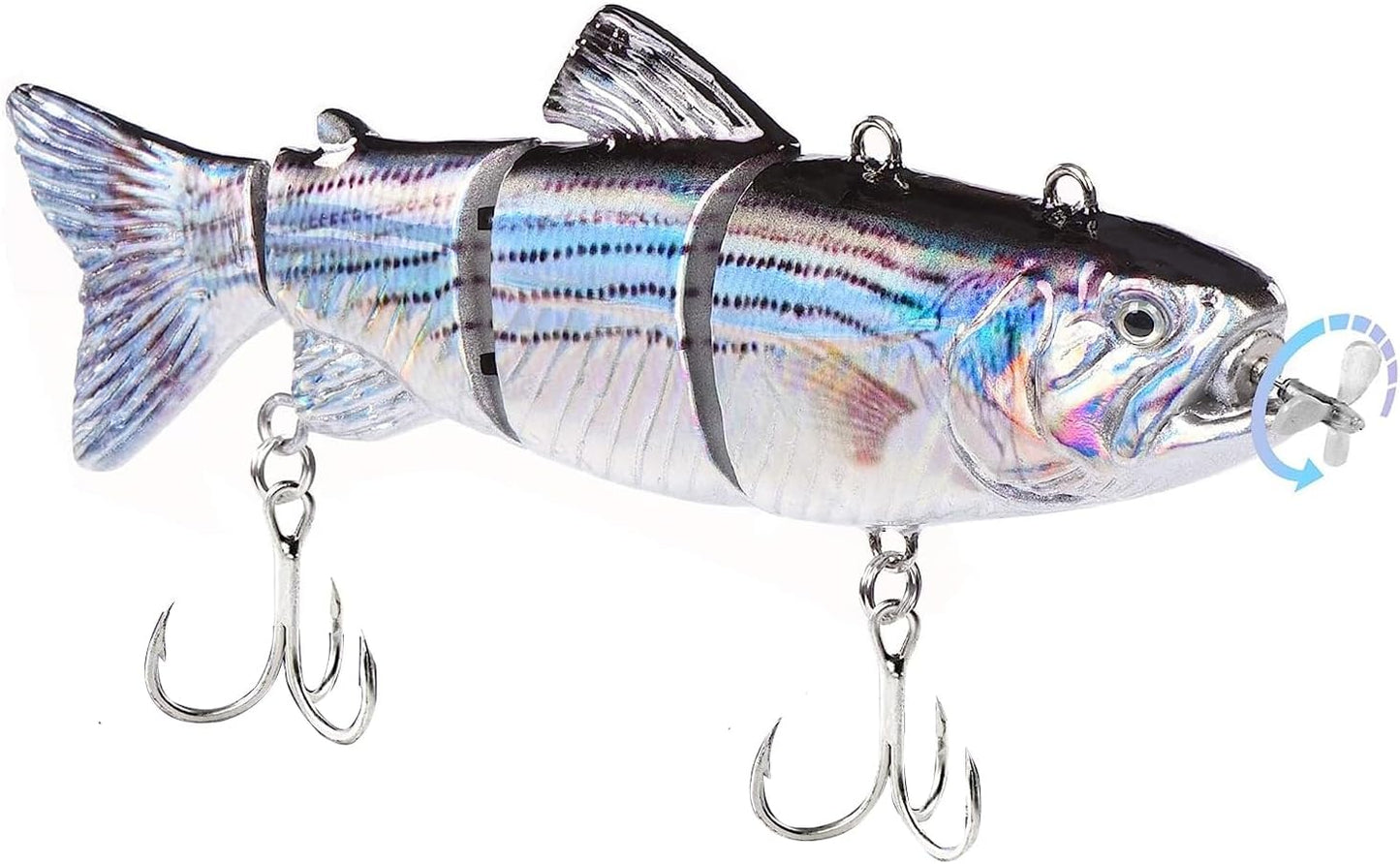 USB Rechargeable LED Light Fishing Lures - HADORAM