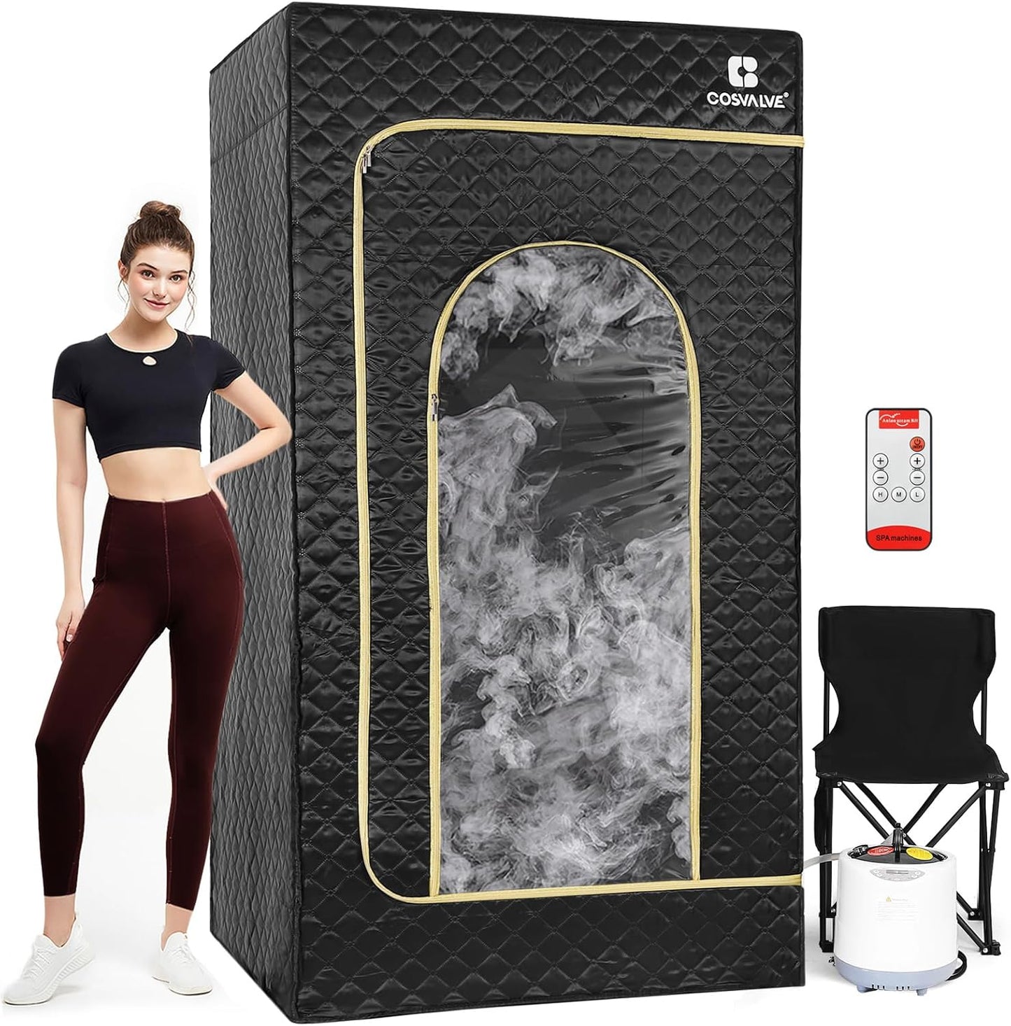 Luxury Home Sauna Experience - COSVALVE Portable Sauna