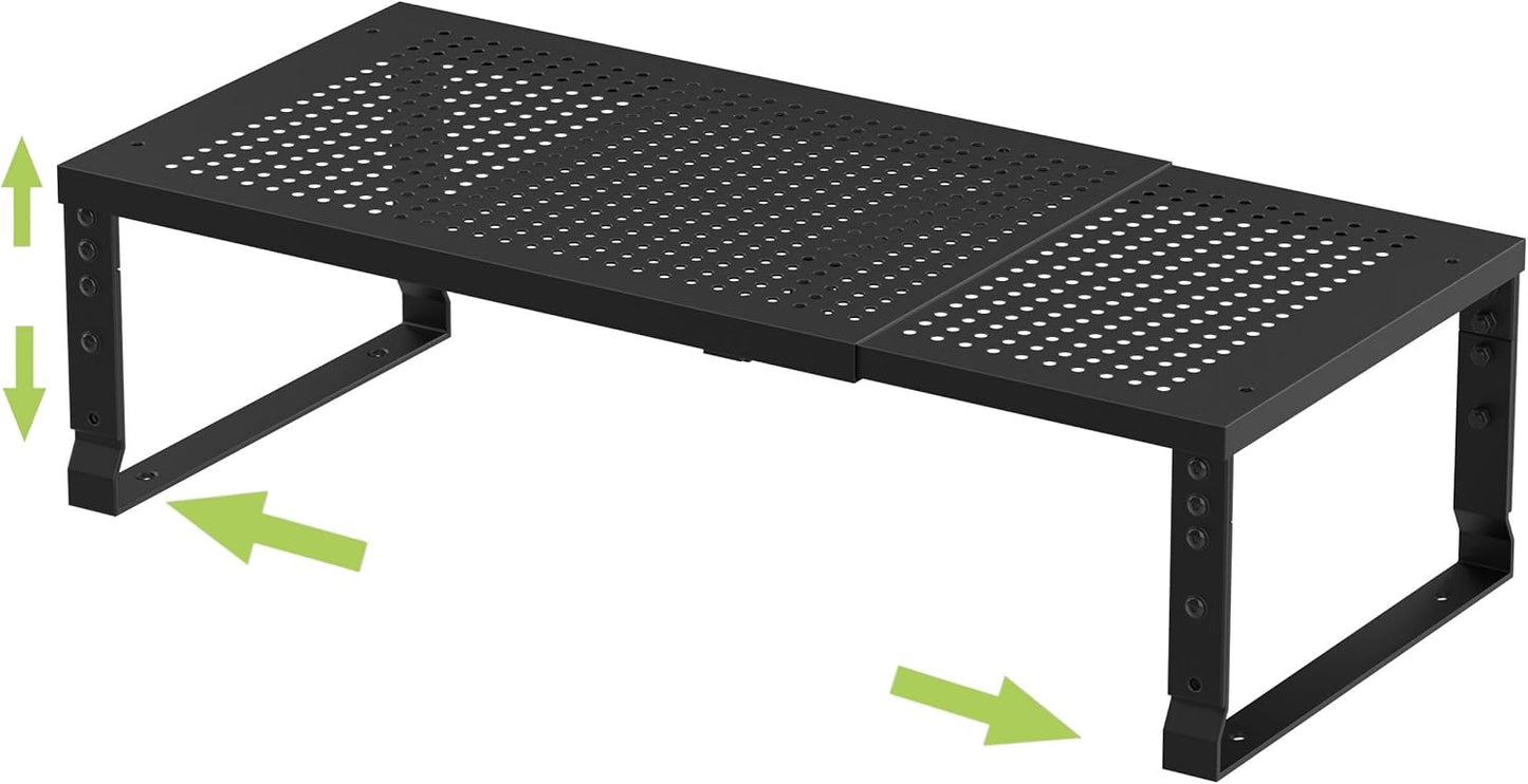 Expandable Adjustable Stackable Kitchen Organizer for Spice Racks