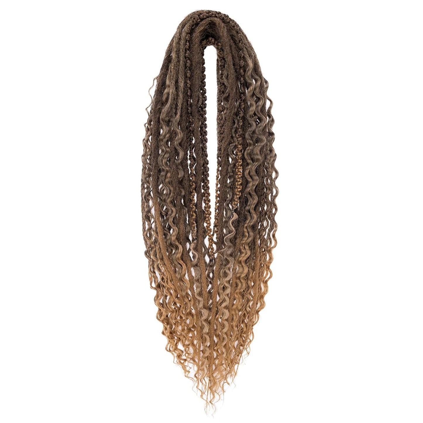 Leeven 30 Strands Double Ended Dreadlock Extensions for Style