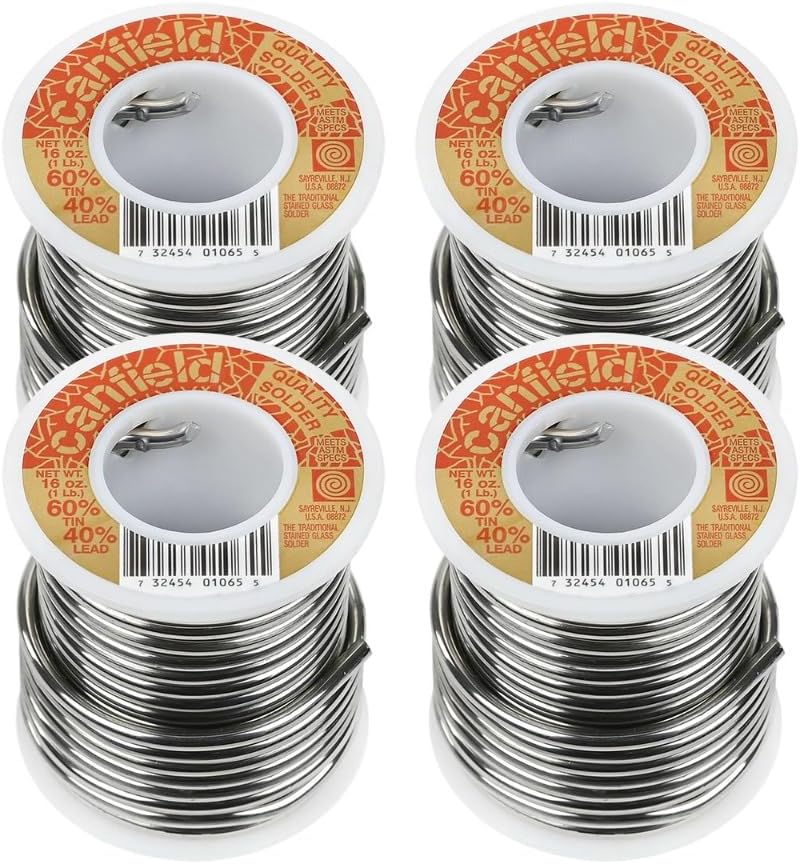 Canfield 60/40 Solder for Stained Glass - 4 Lb. Pack Review
