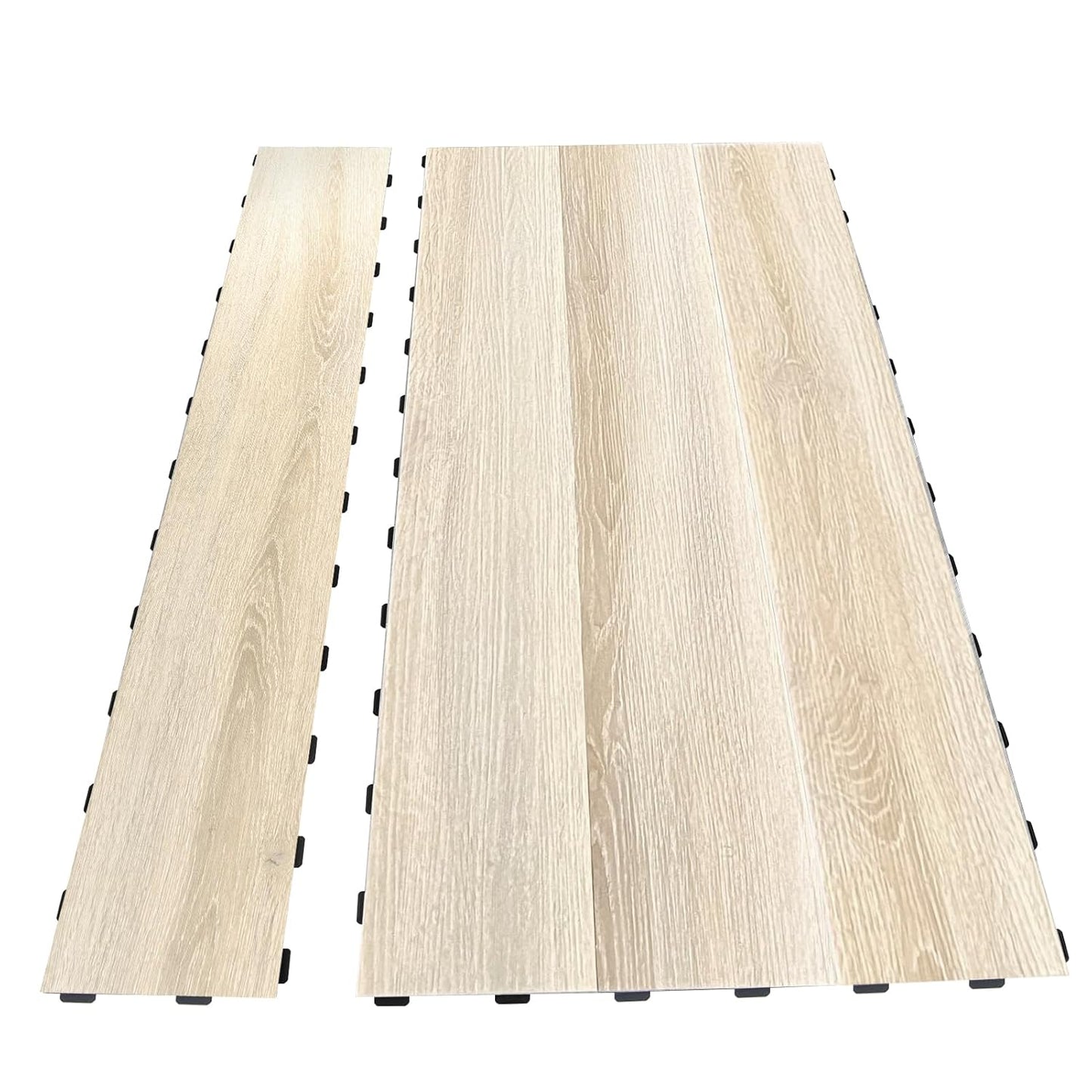 Art3d Interlocking Luxury Vinyl Flooring Tile for Home Use