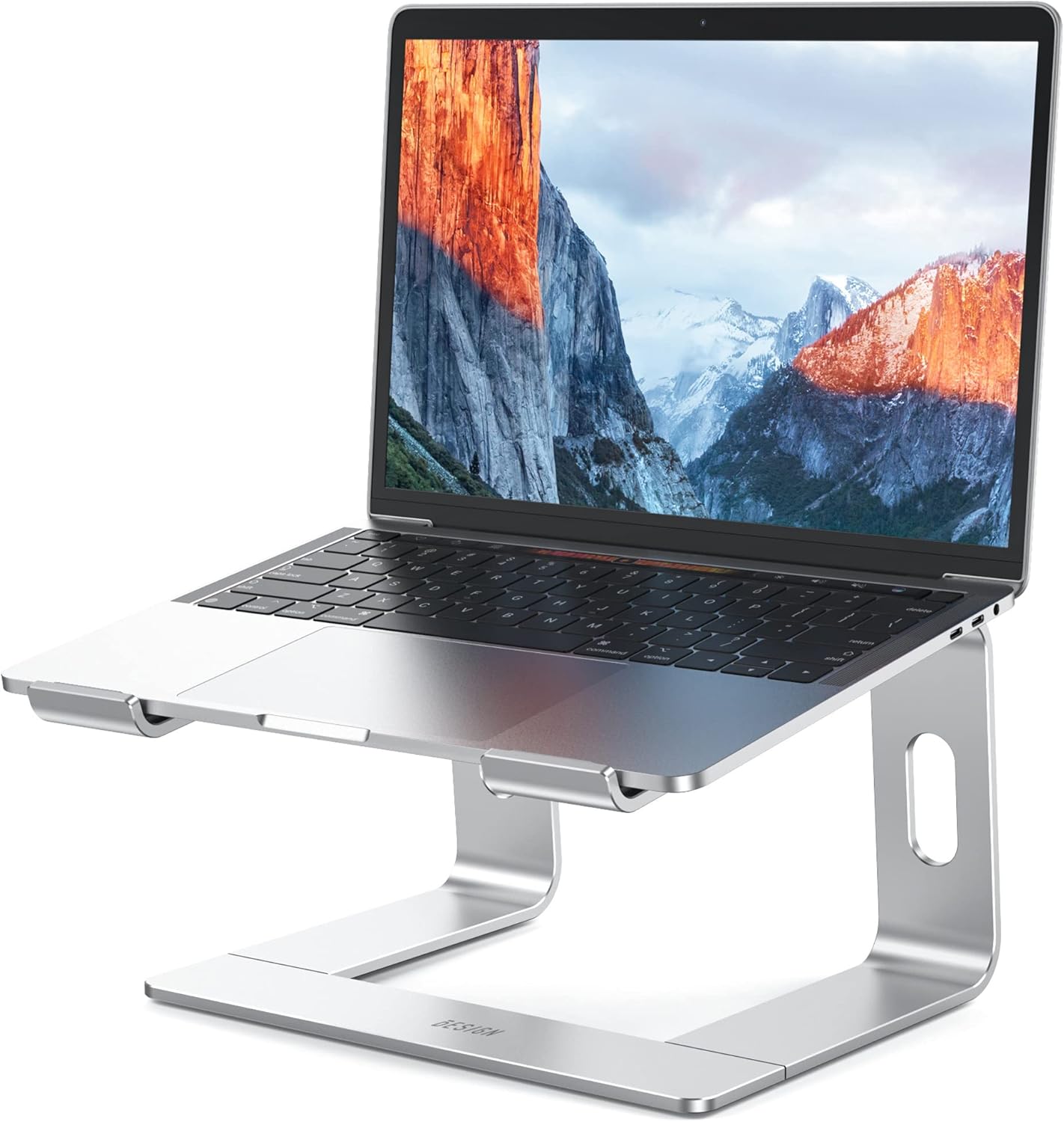 BESIGN LS03 Aluminum Laptop Stand - Ergonomic Detachable Riser