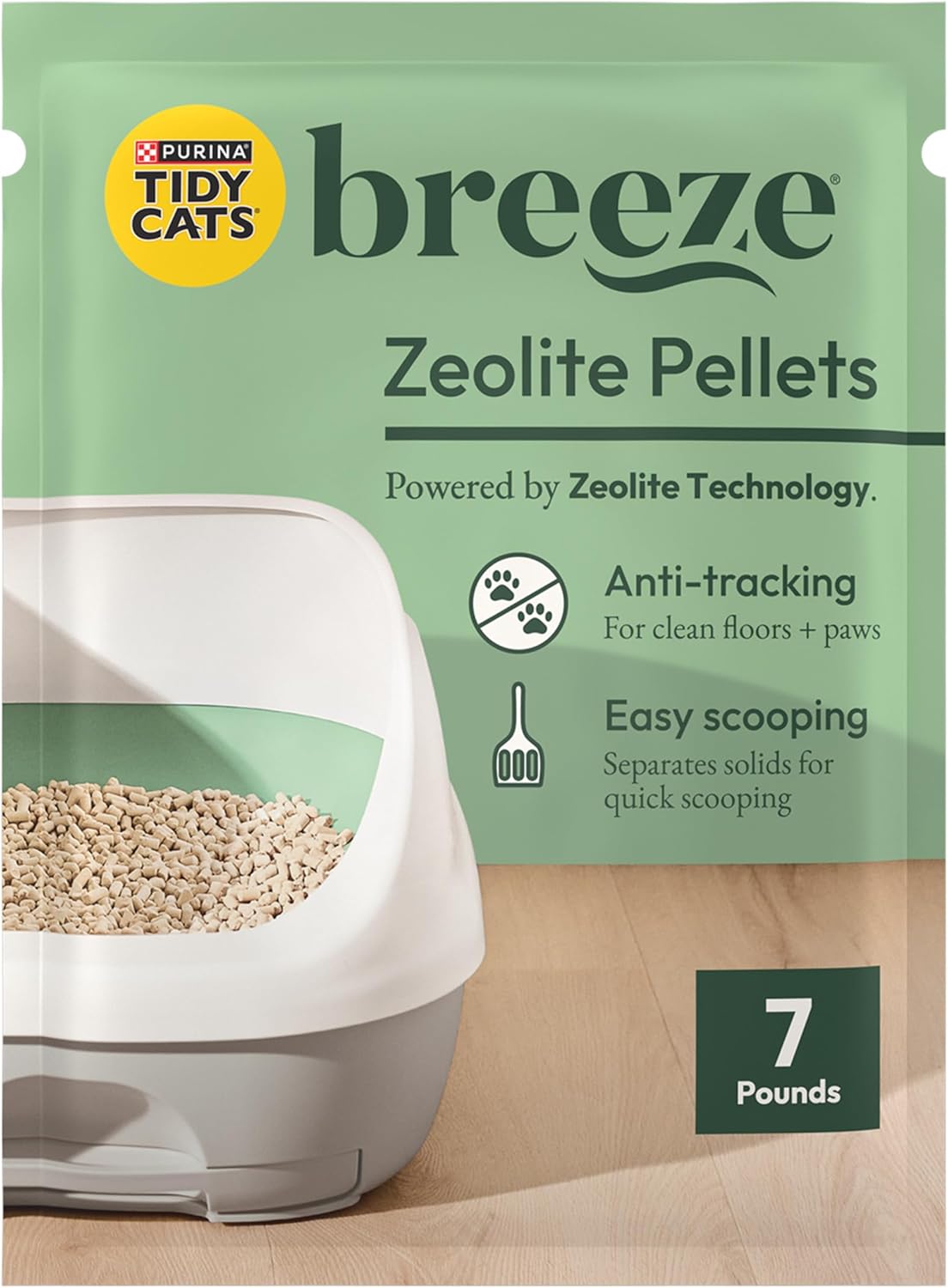 Purina Tidy Cats Breeze Refill Litter Pellets for Easy Cleanup