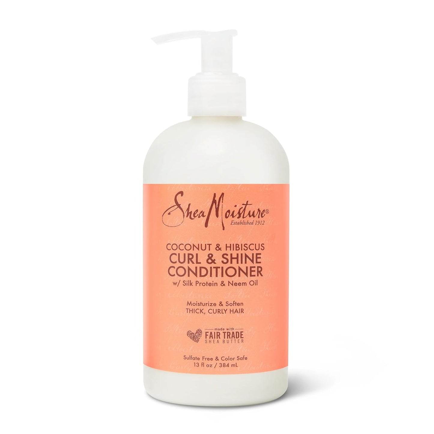 SheaMoisture Curl & Shine Conditioner- Moisturize & Soften, 13oz