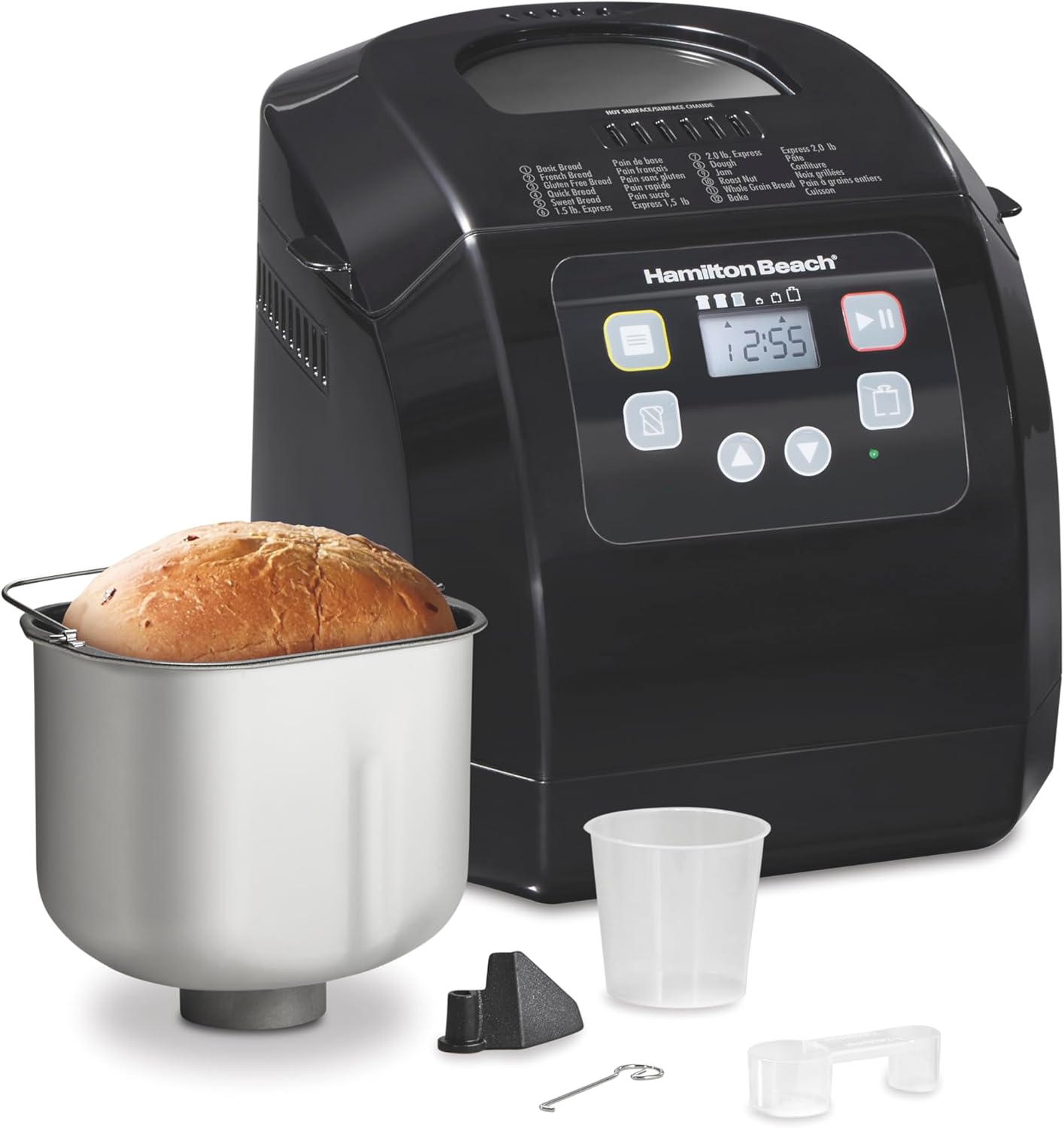 Hamilton Beach Automatic Bread Maker Machine for Fresh Bread