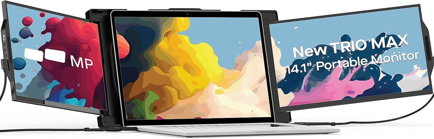 Triple Your Productivity with Trio Max Portable Monitor