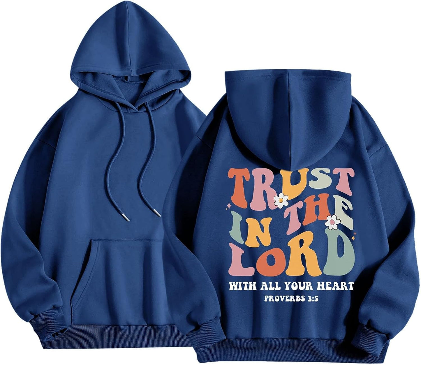 Pink Palm Puff Teen Hoodie: Trendy Fall Style
