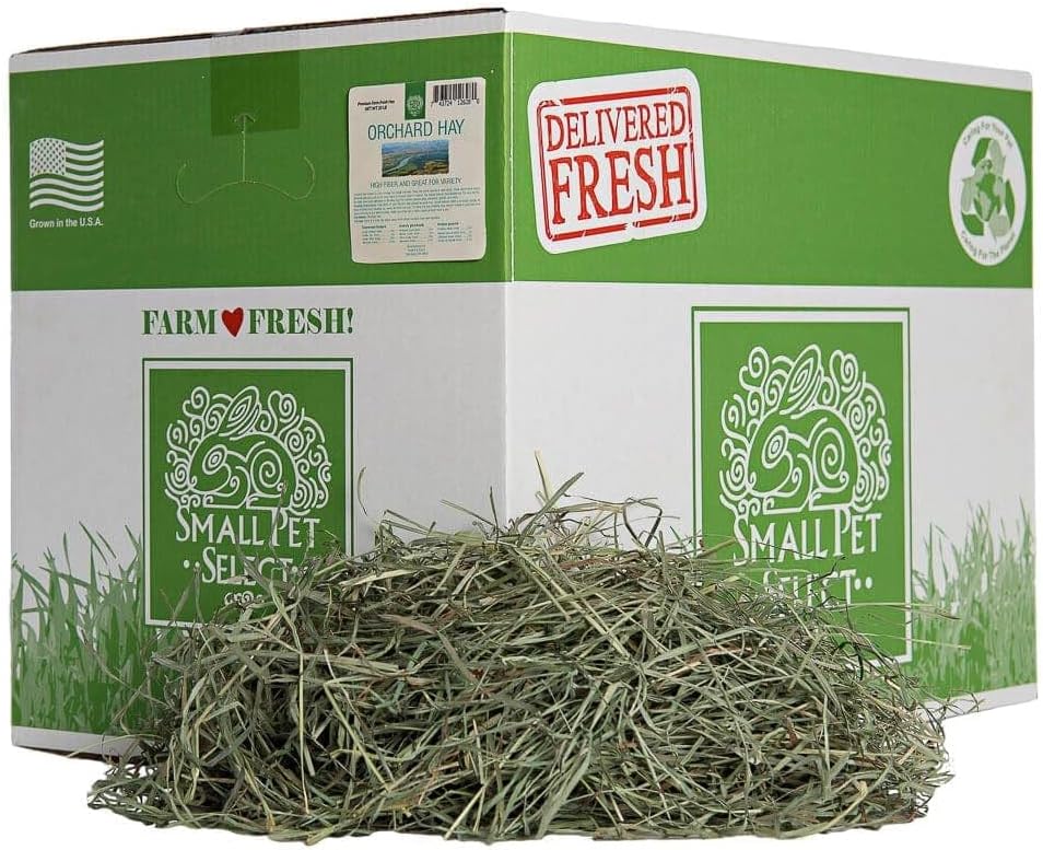 Orchard Grass Hay Pet Food for Small Animals - 20 Lb Quality