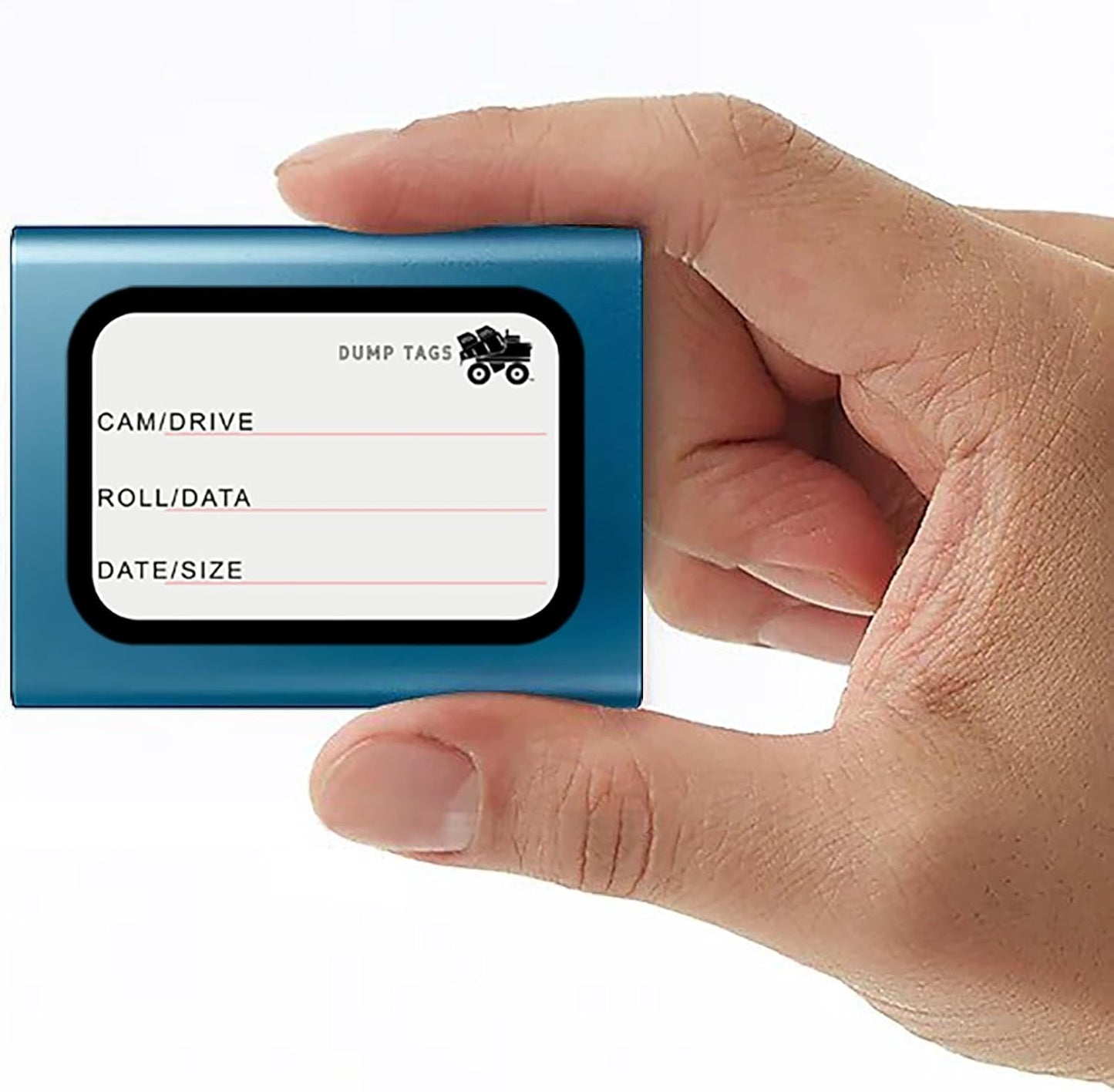50 Removable SSD Labels w/ Storage Case