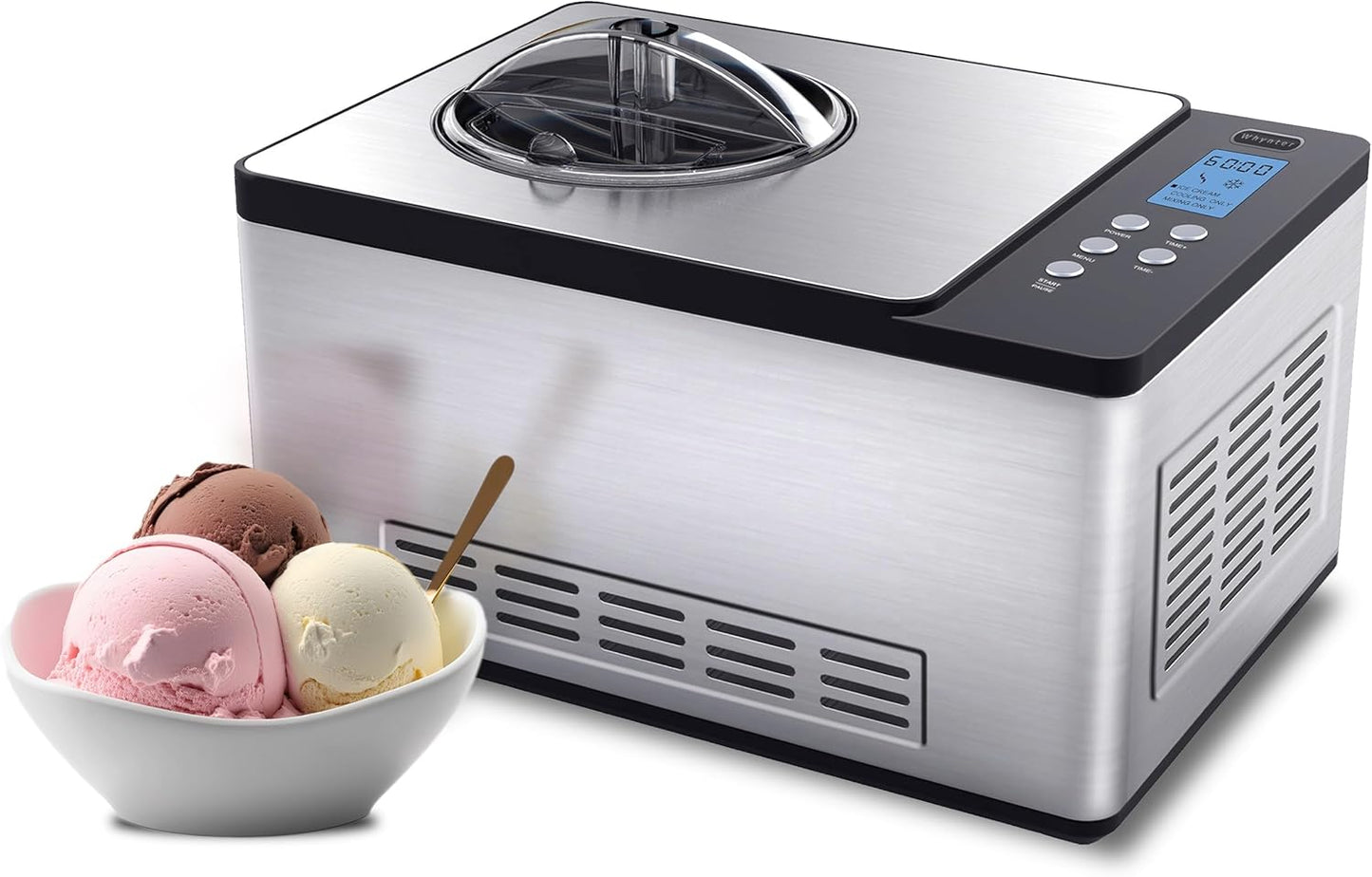 Whynter Auto Ice Cream Maker: No Pre-Freezing Needed!