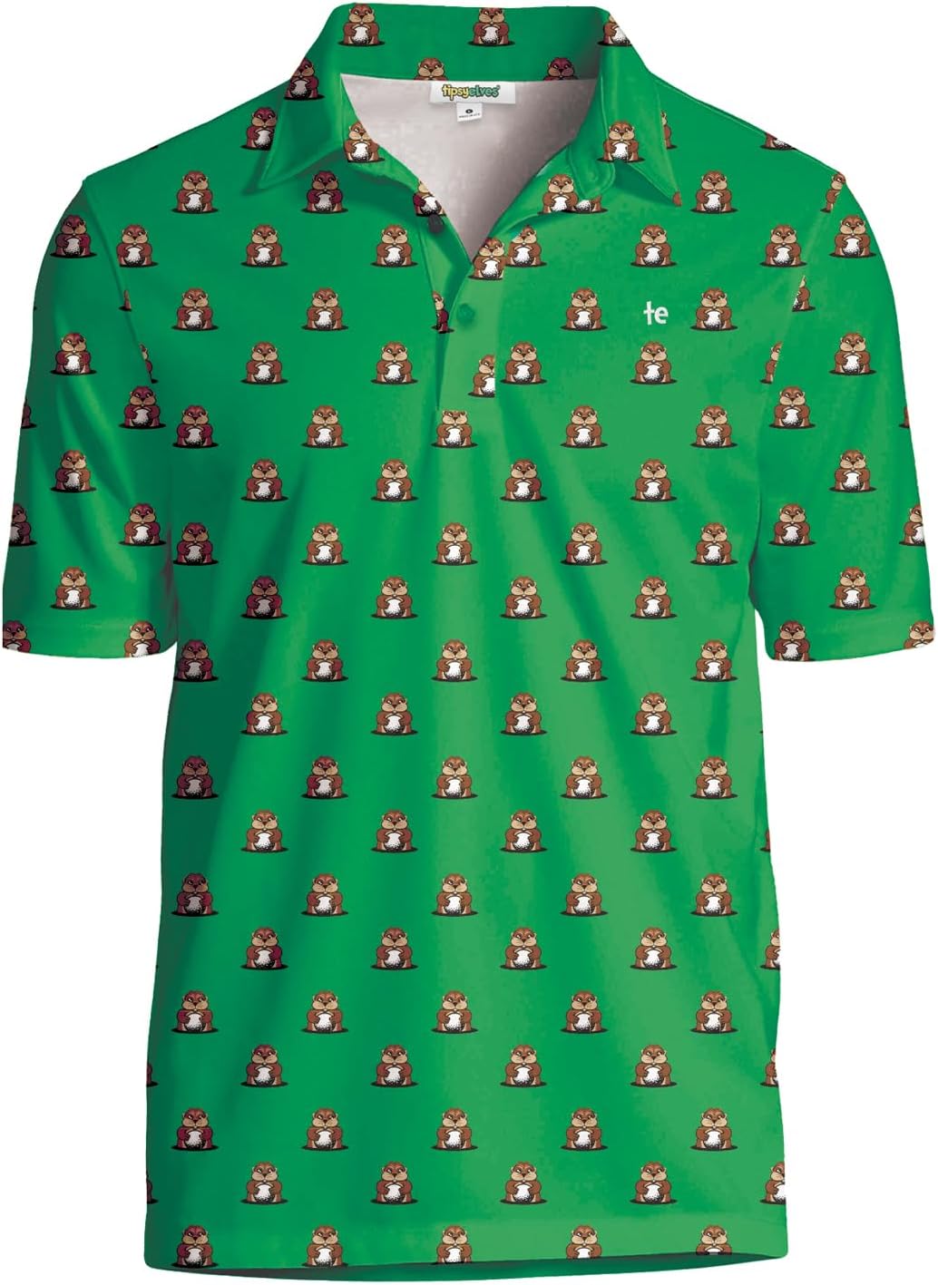 Tipsy Elves Athletic Fit Polo for Men: Ultimate Comfort & Style