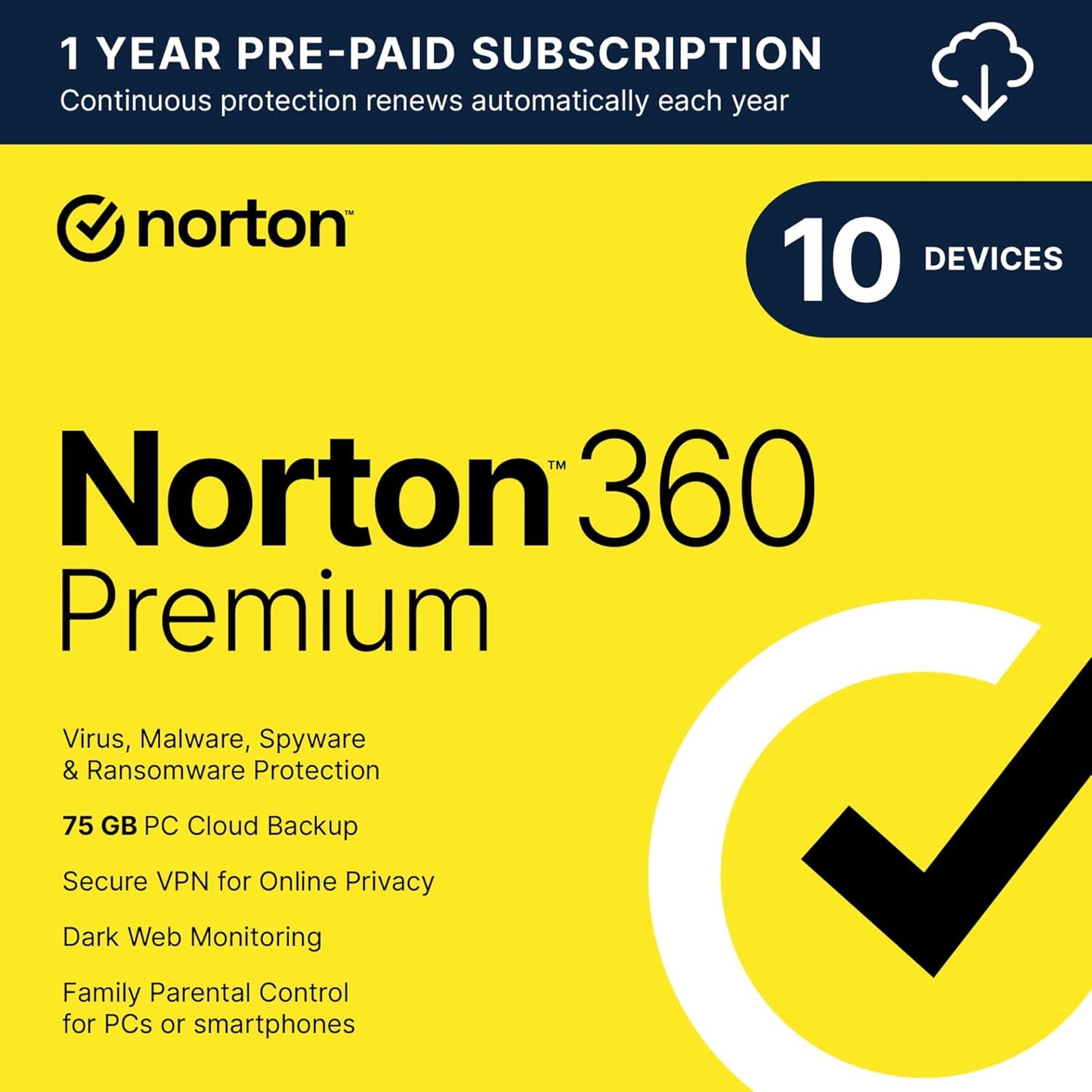 Norton 360 Premium 2025: Ultimate Security for 10 Devices!