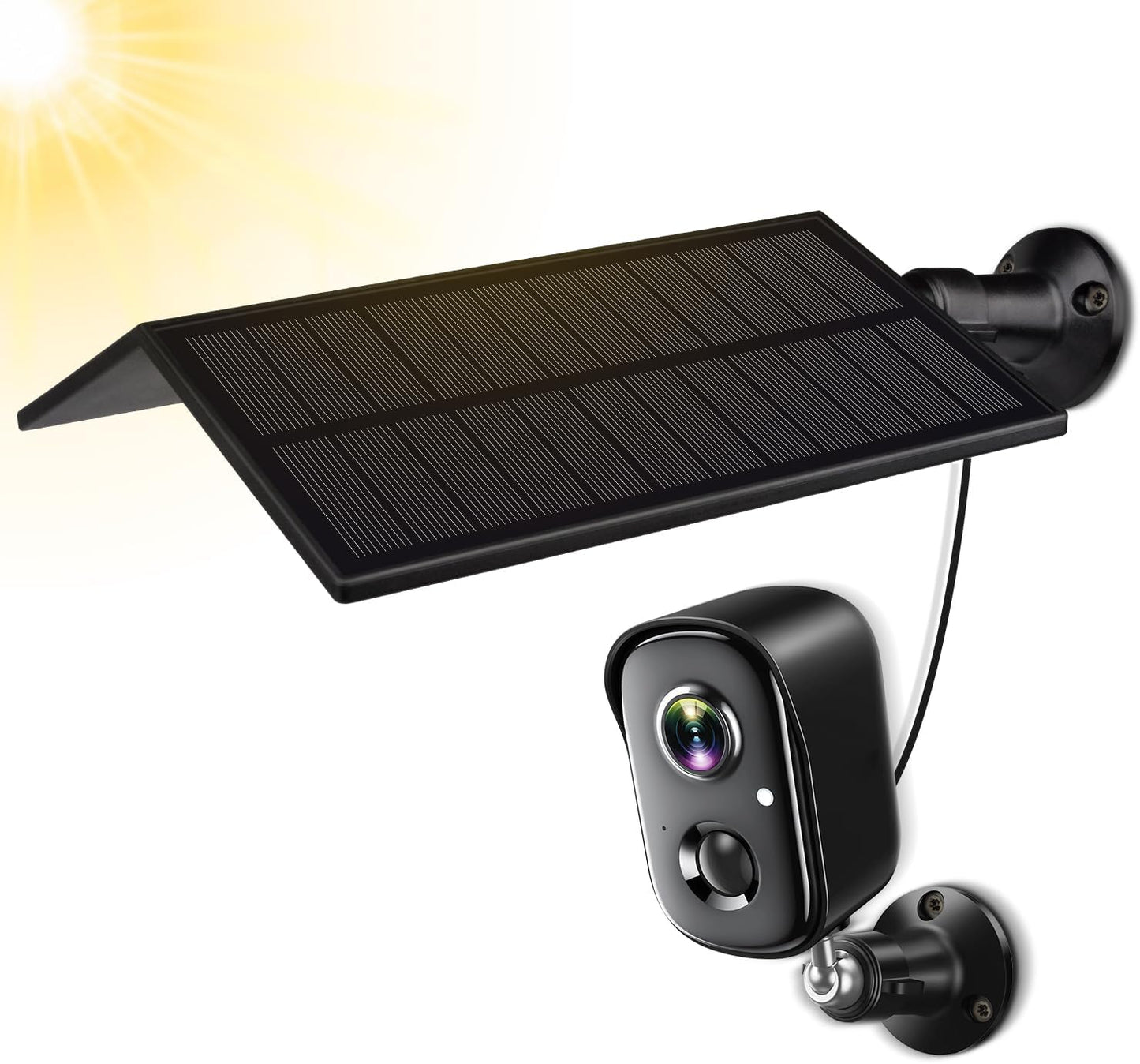 IP65 Waterproof Solar Panel for Wyze Cam Outdoor