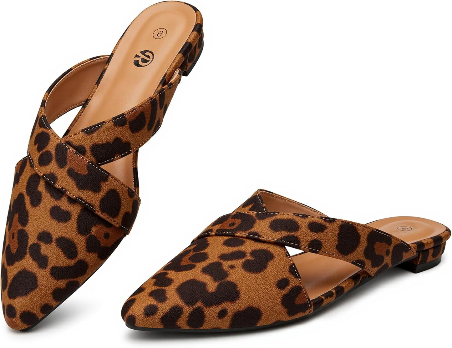 Rekayla Women's Mules Closed Pointed Toe Flats for All Occasions