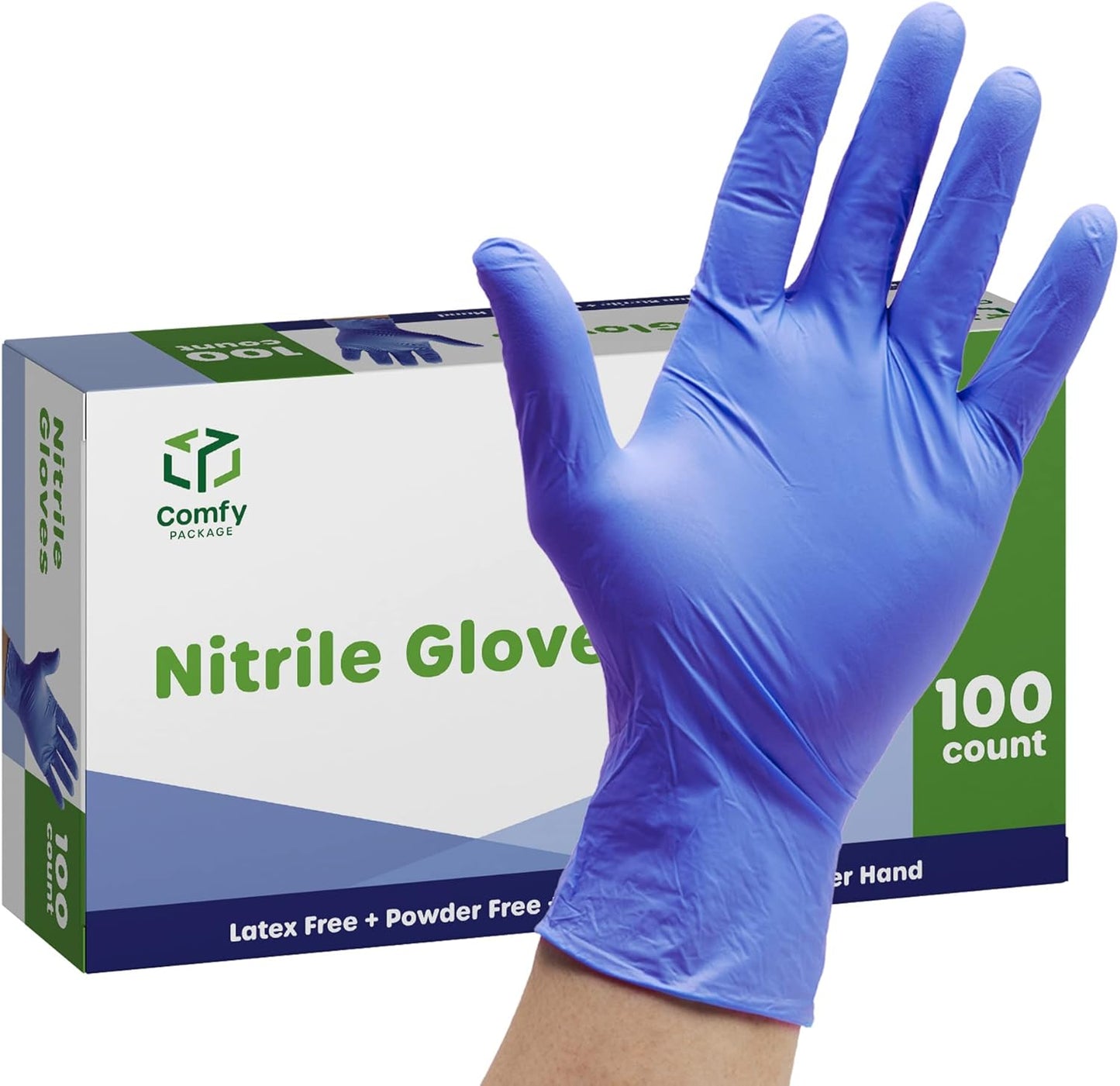 Latex-Free 4 mil Nitrile Gloves
