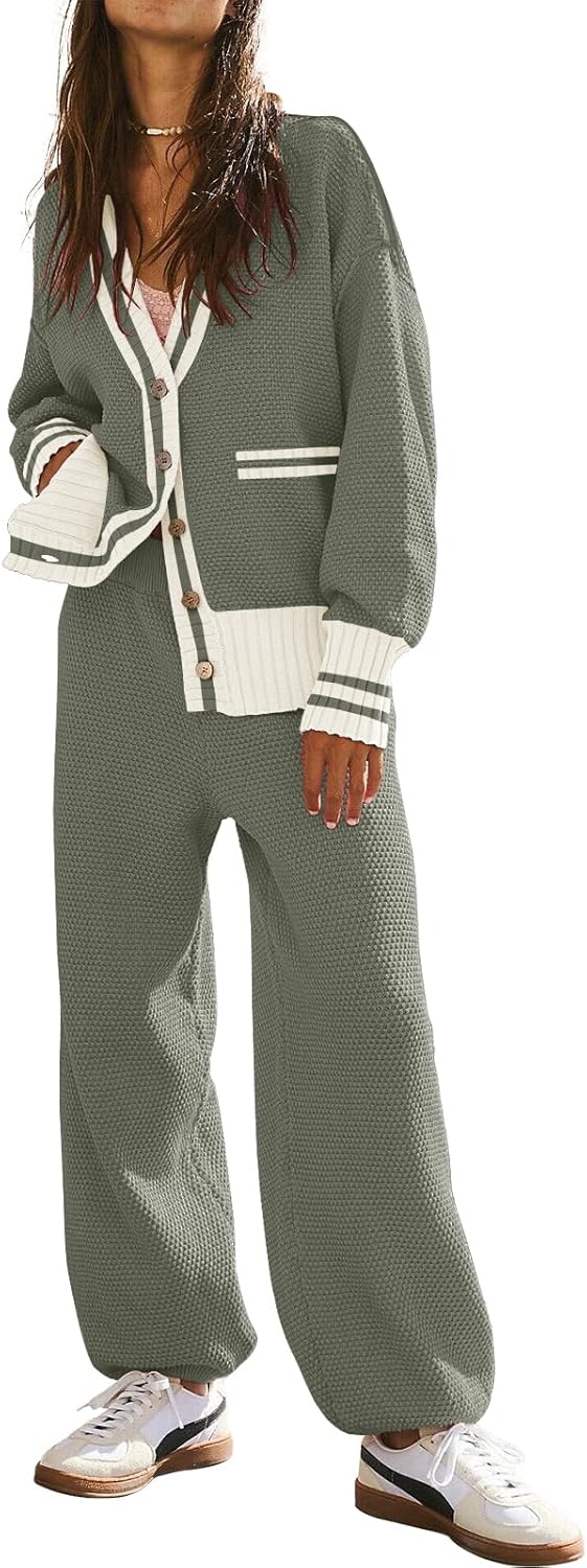 Trendy Women's 2 Piece Outfit Lounge Set for Cozy Comfort