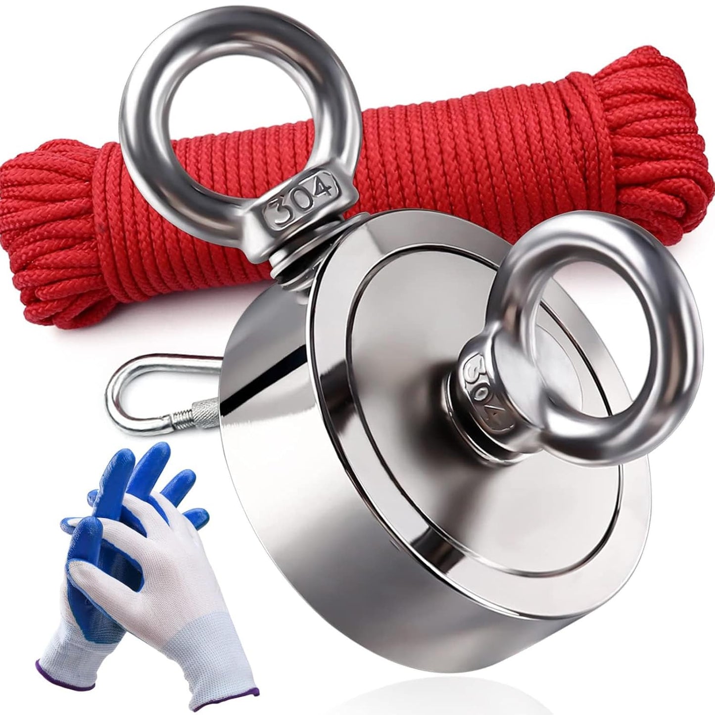 DIYMAG Strong Double Side Neodymium Fishing Magnets for Retrieval