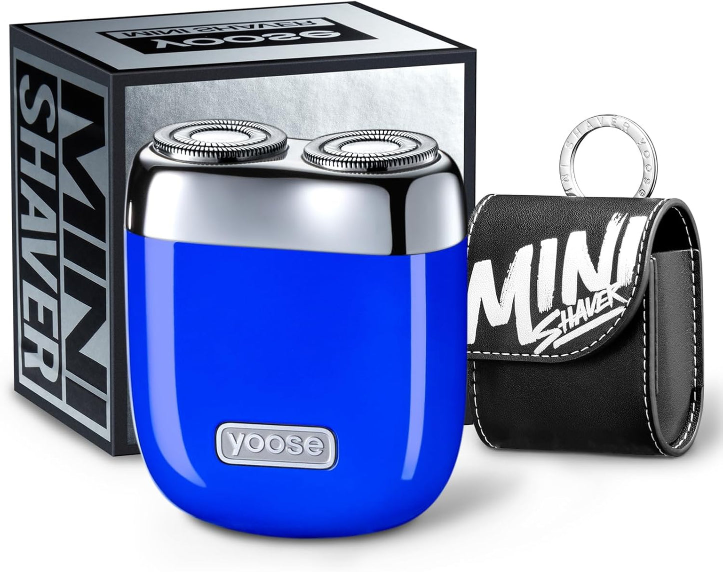 yoose Mini Electric Shaver for Men - Portable Travel Razor