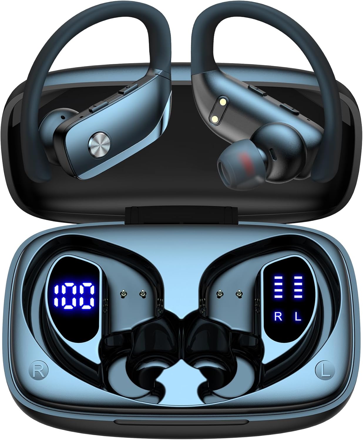 bmani 48hr Play Back Wireless Sport Earbuds