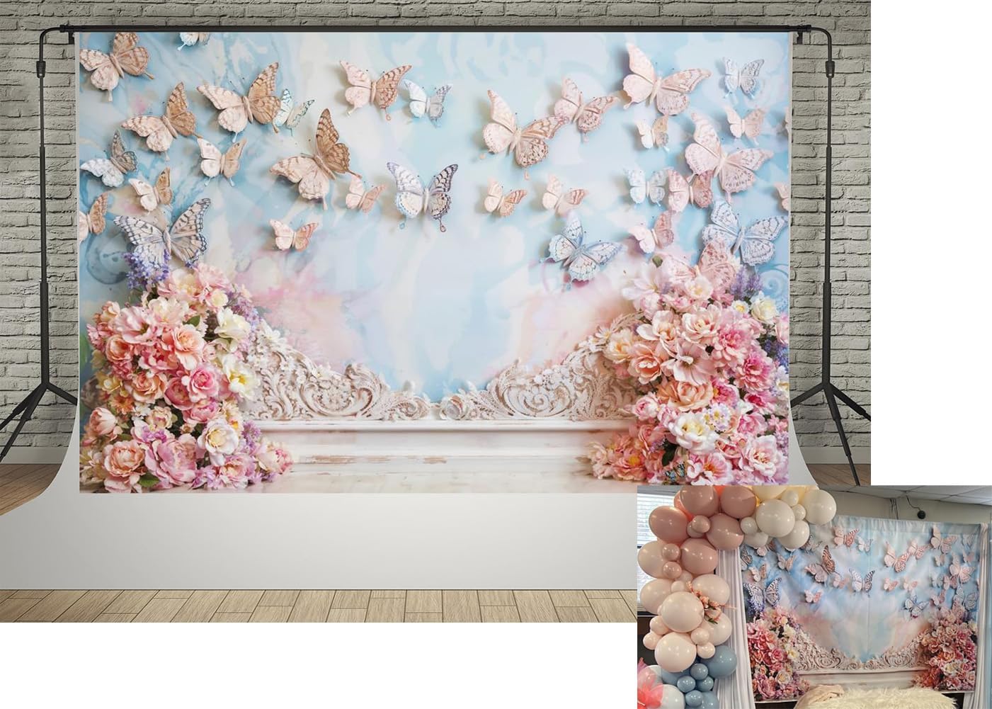 7x5ft Children Birthday Party Photo Background for Dreamworld