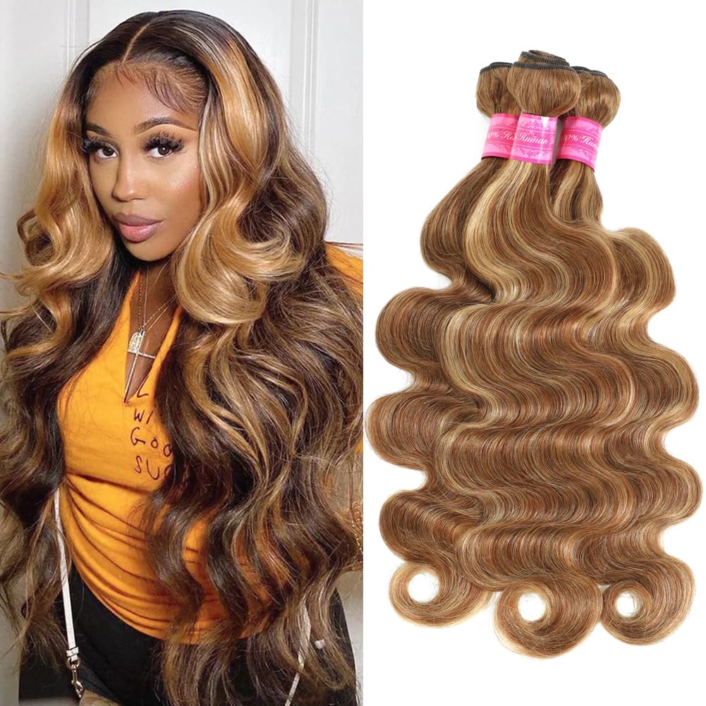 12A Highlight Body Wave Bundles for Beautiful Hair Styles