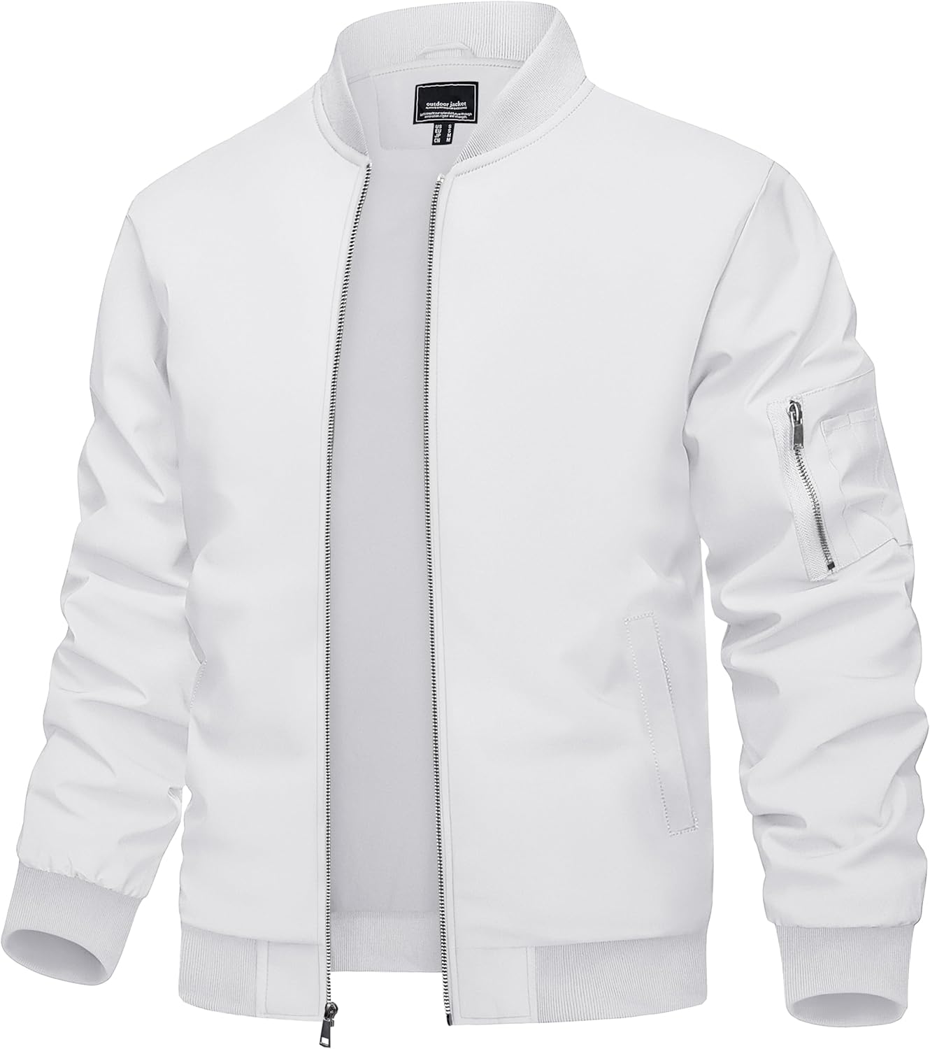 TACVASEN Men's Lightweight Bomber Jacket for Spring and Fall