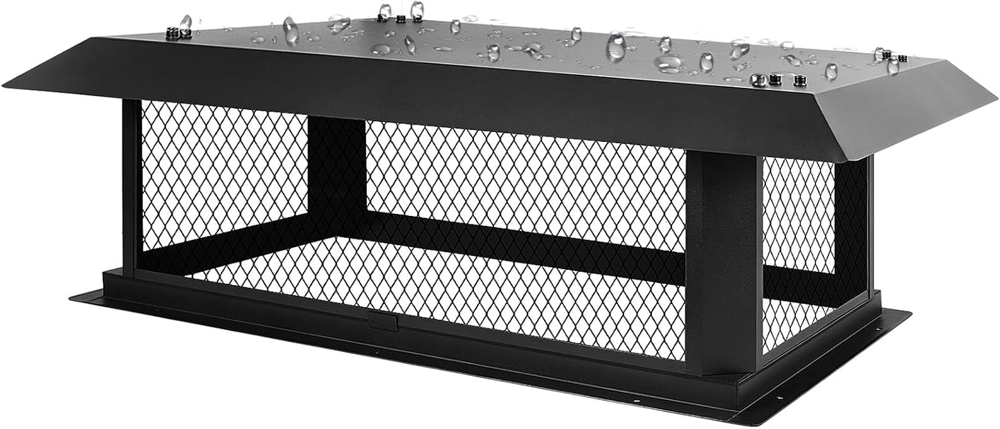 17 x 41 Chimney Caps for Outside - Durable Chimney Cover