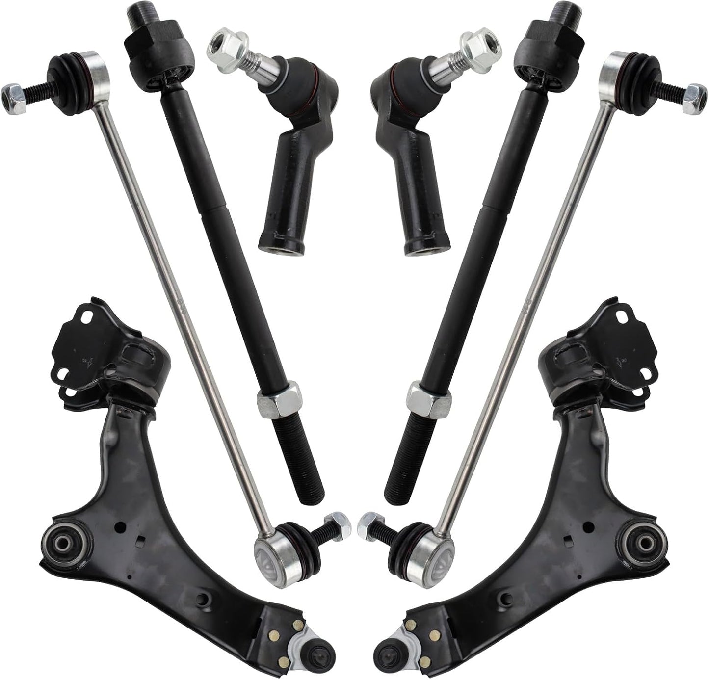 TRQ Front Steering & Suspension Kit for 2010-2016 Volvo XC60
