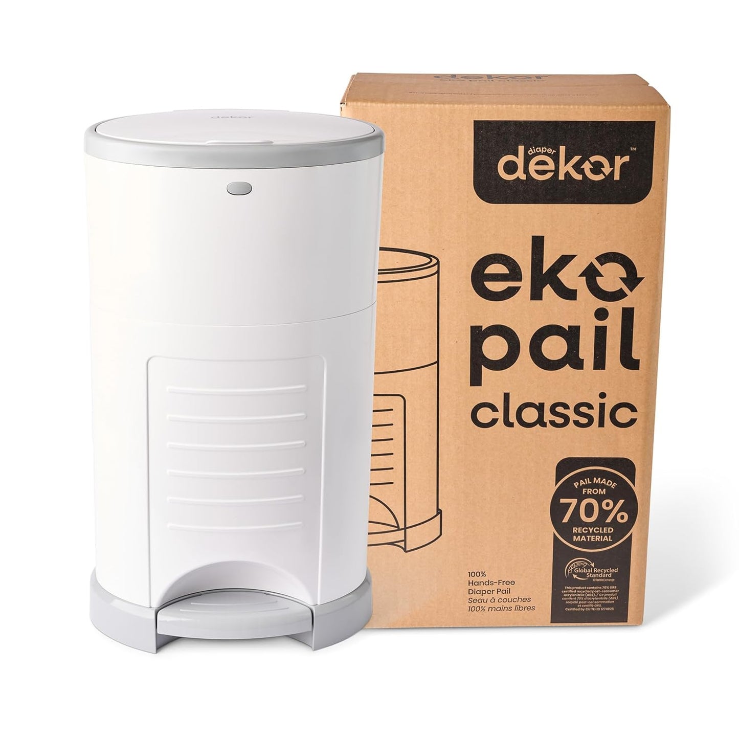 Diaper Dekor EKO Classic: Eco-Friendly & Hands-Free