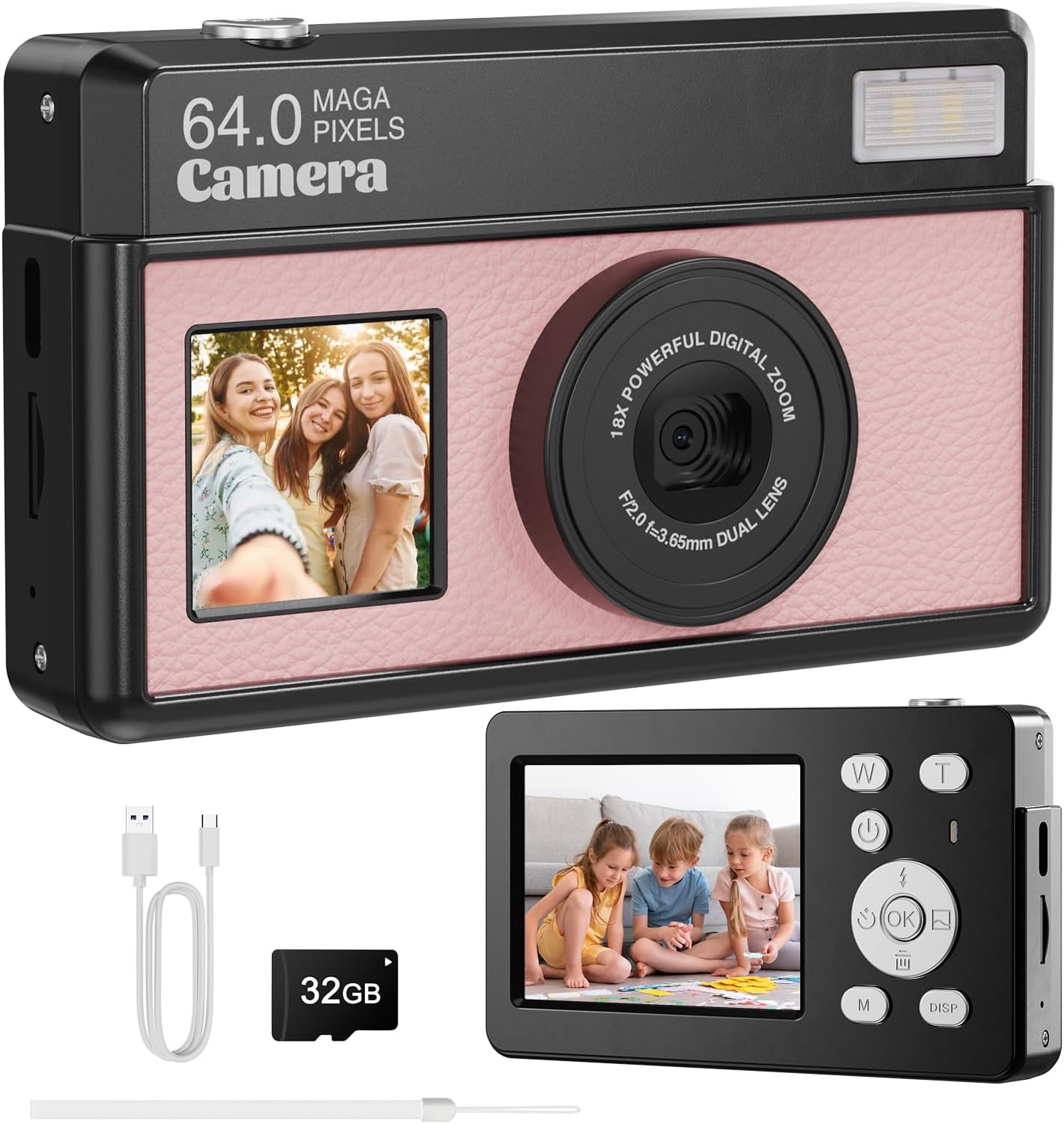 VisionX Digital Camera for Photography and Video Fun
