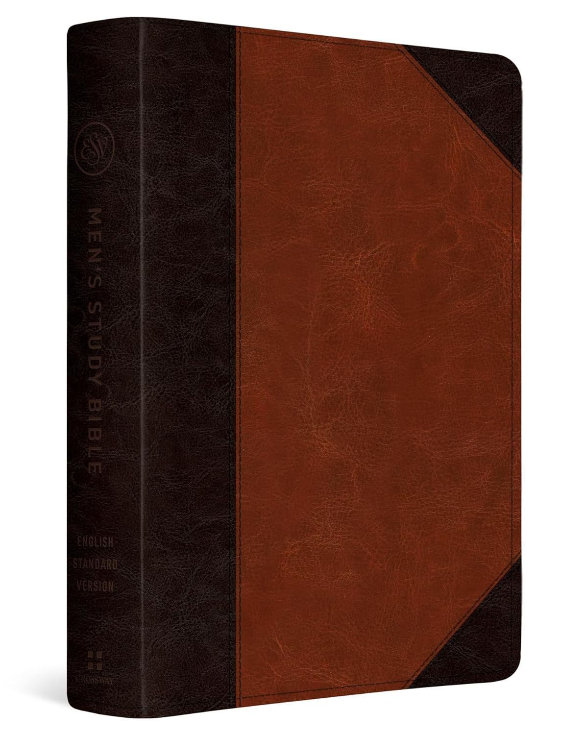 ESV Men's Study Bible in TruTone Brown with Portfolio Design