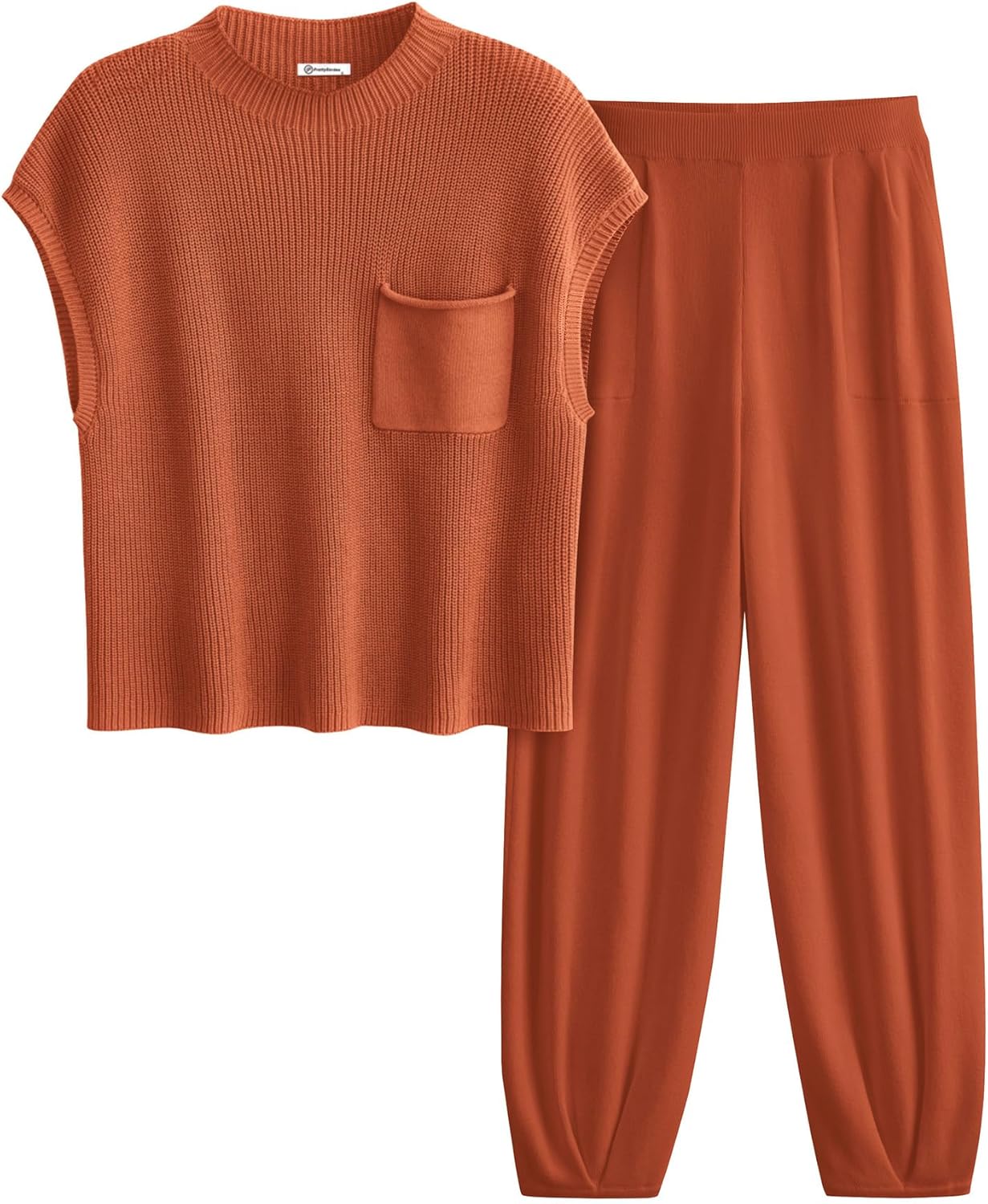 PRETTYGARDEN Womens Two Piece Outfits Sweater Sets for Style