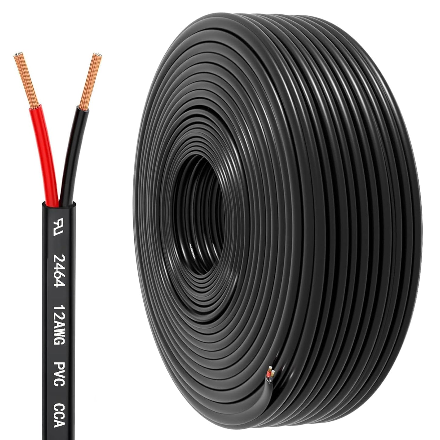 12 Gauge Wire 2 Conductor Electrical Wire for Versatile Use