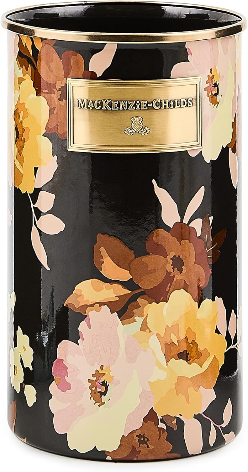 MACKENZIE-CHILDS Enamel Utensil Holder for Stylish Kitchens