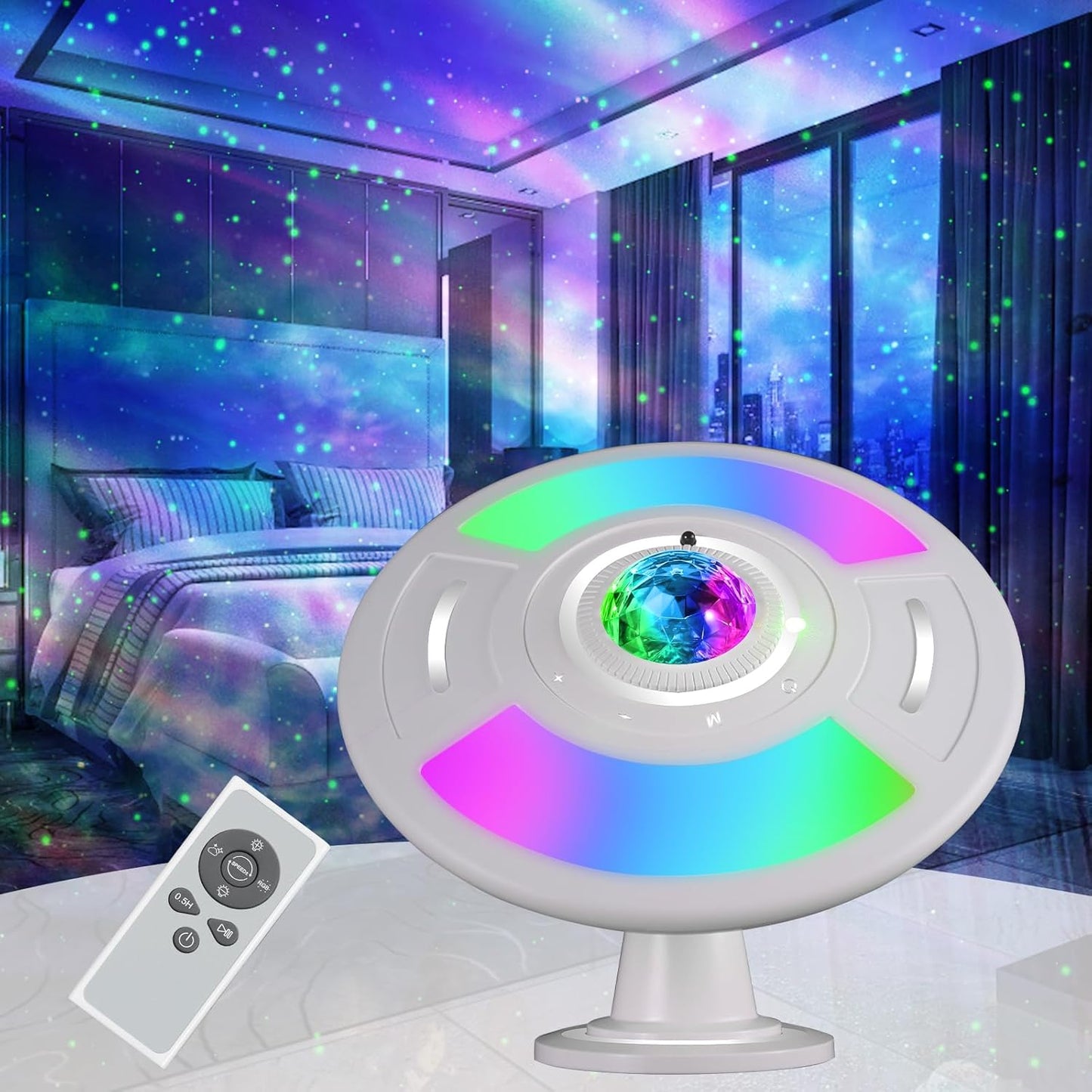 HAARAY Star Projector: Customizable Galaxy Night Light