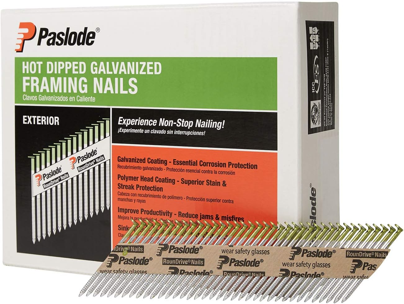Paslode Framing Nails 30 Degree Round Head for Efficient Projects
