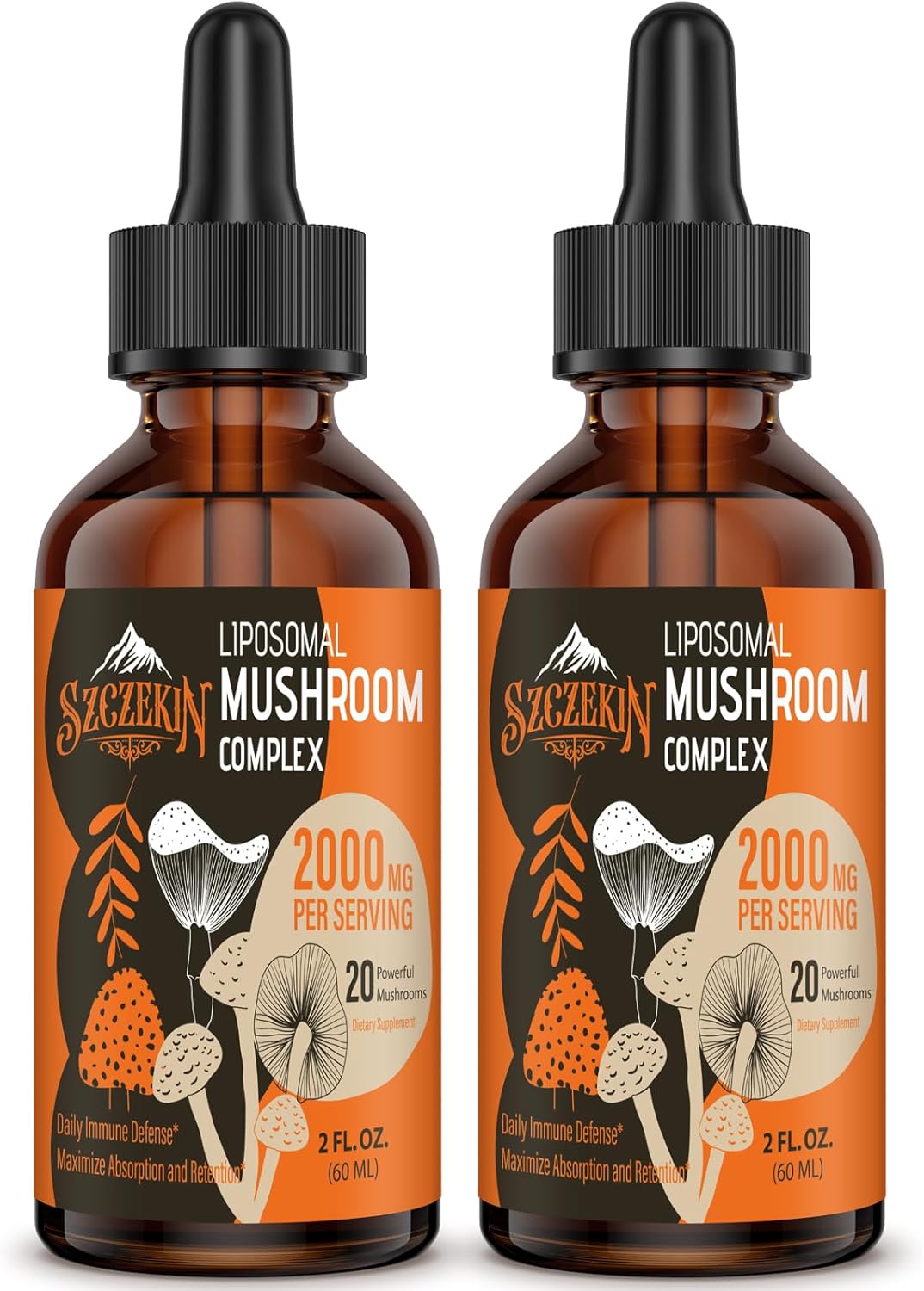 Liposomal Mushroom Complex Drops for Immunity and Memory Boost