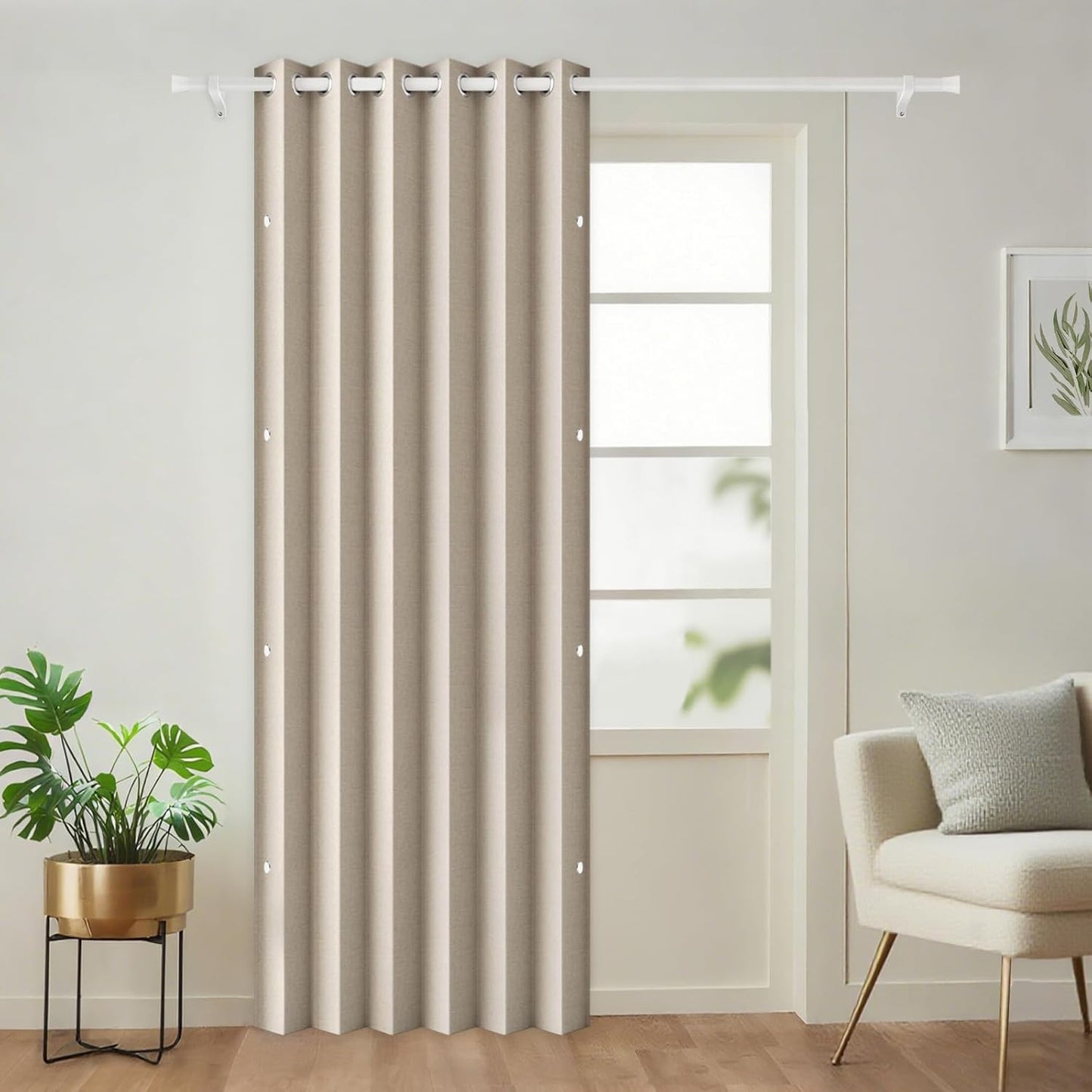 Full Blackout Memory Trained Pleated Curtains for Any Room
