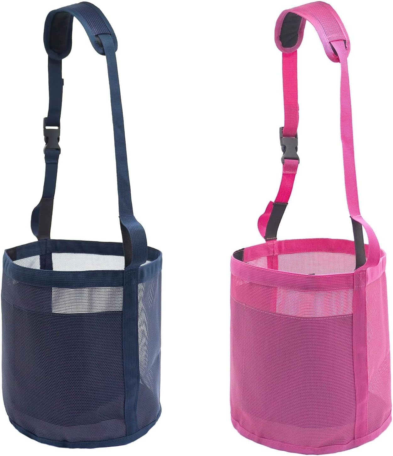 Heavy Duty Mesh Horse Feed Bag for Grain with Adjustable Strap