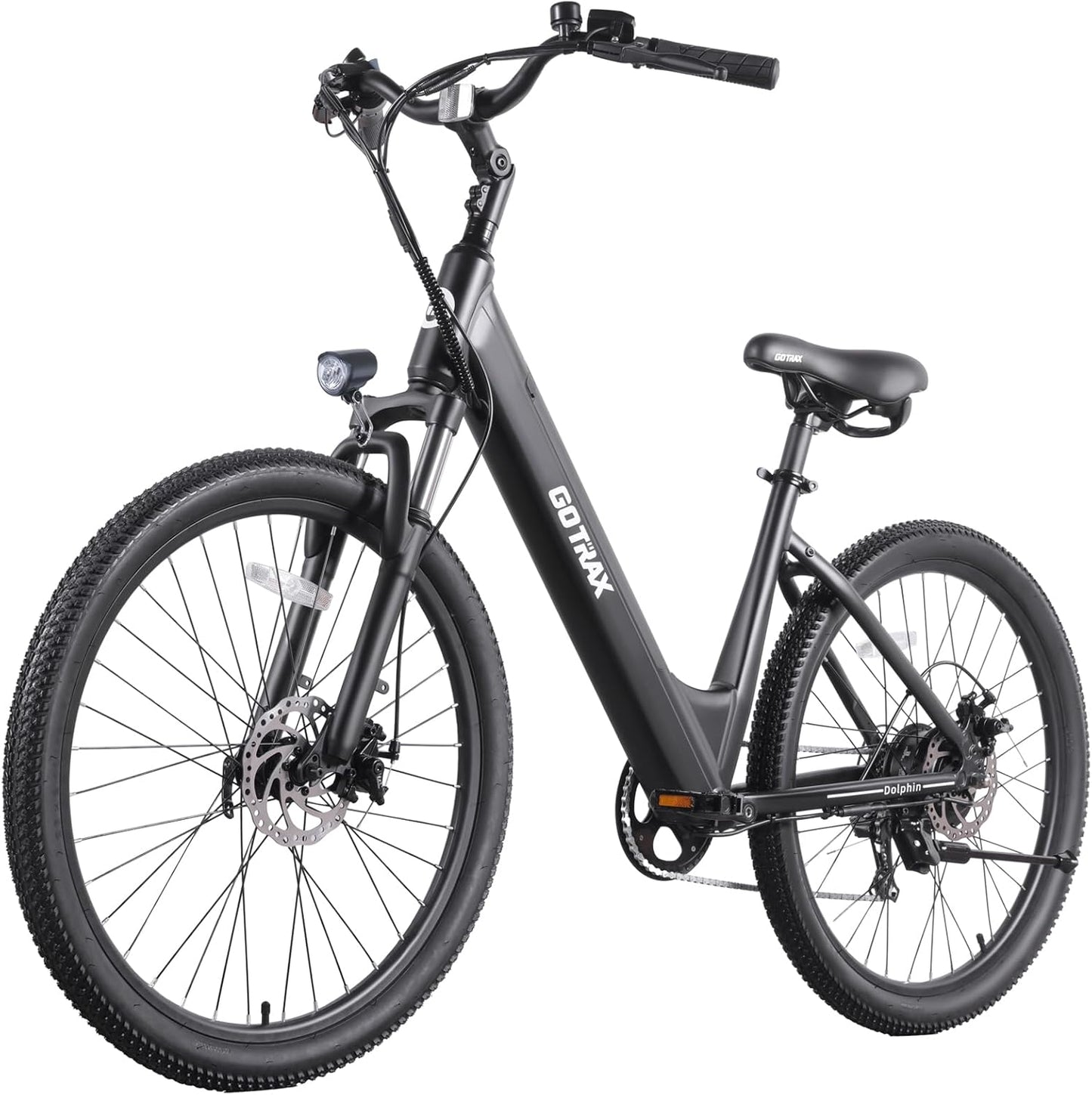 Gotrax Dolphin 26in Electric Bike with 30 Mile Range & 20MPH Speed