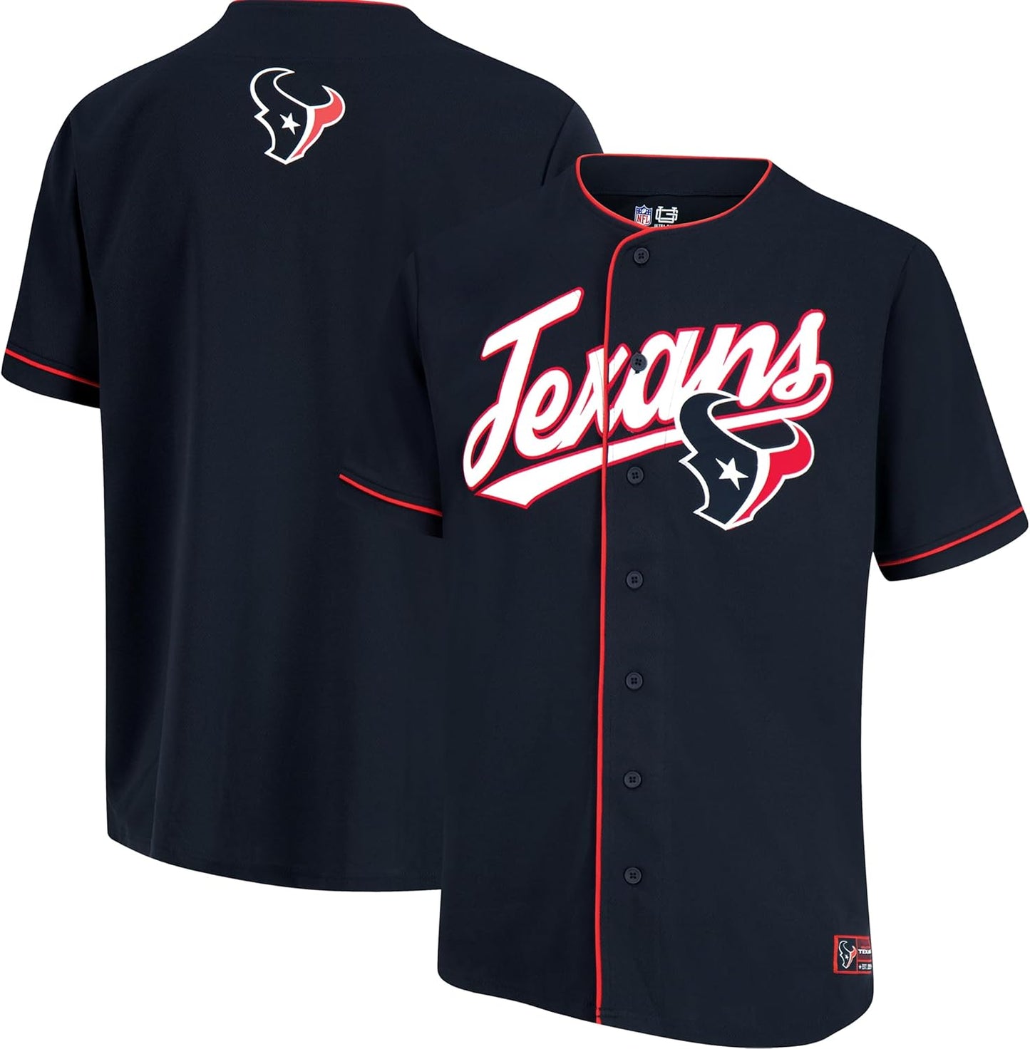 Ultra Game Men's Mesh Baseball Jersey Tee Shirt for NFL Fans