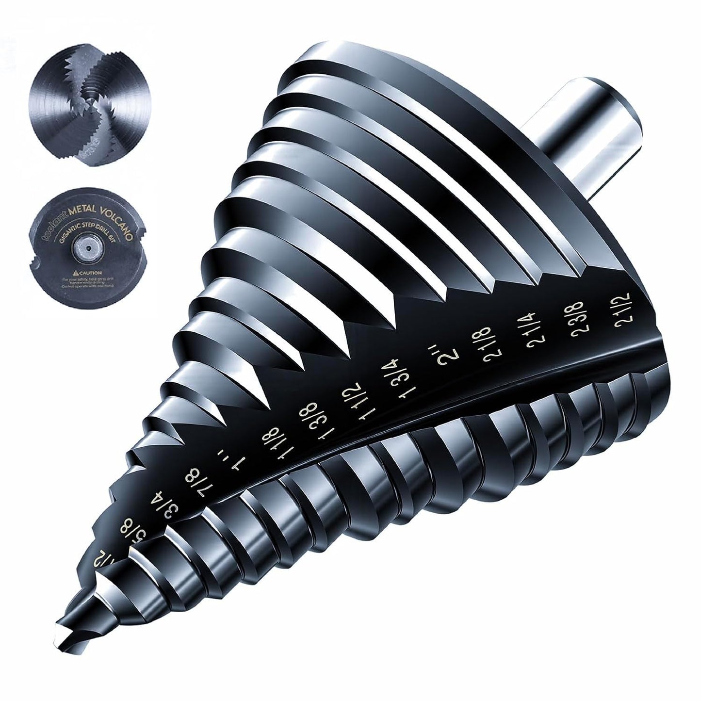 toolant Gigantic Step Drill Bit Pro for Metal and Plastic Drilling