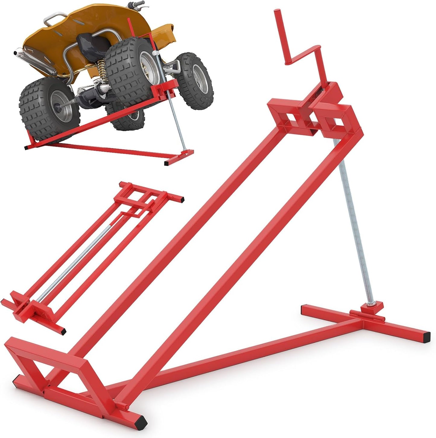 Goplus Lawn Mower Lift Jack for Heavy Duty Maintenance Tasks