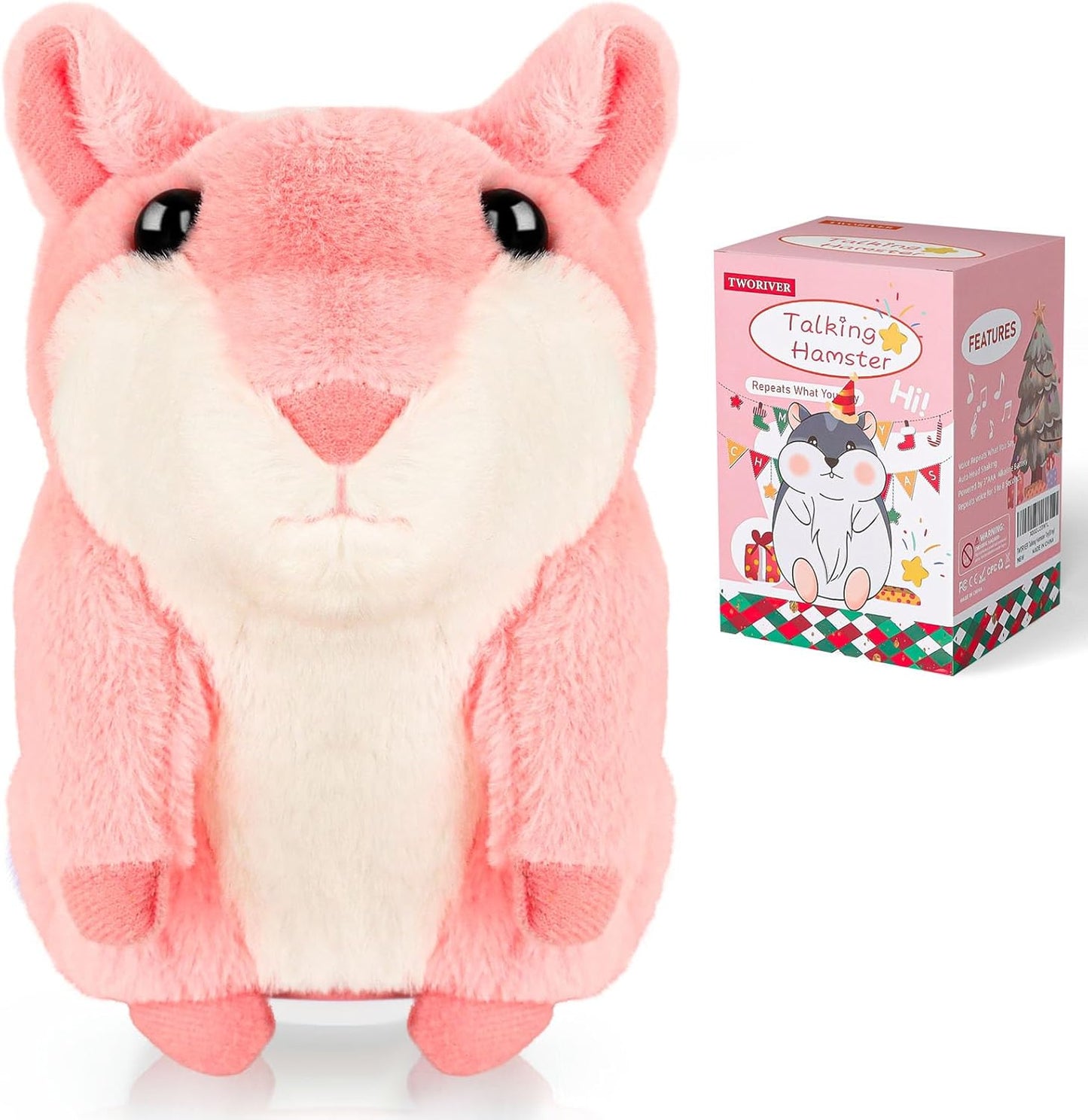 Interactive Talking Hamster Toy for Easter Baskets