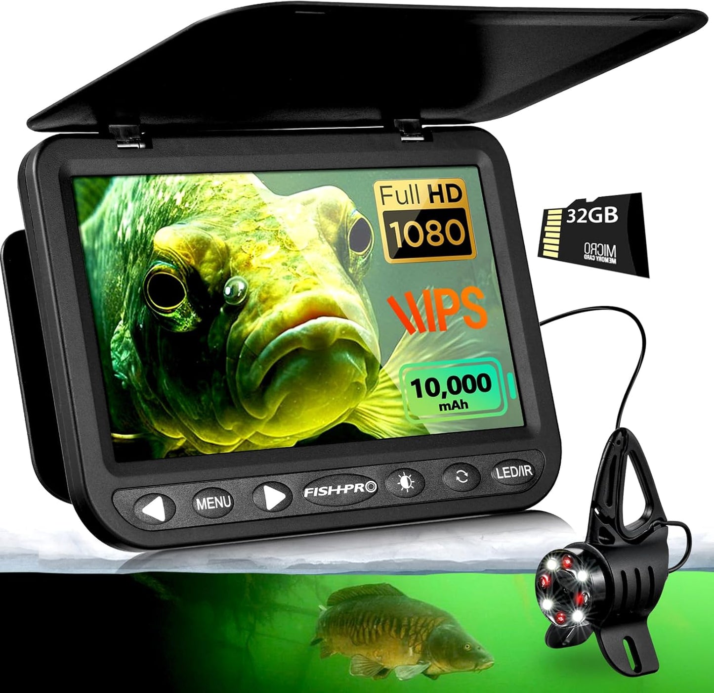 FishPRO 2026 Upgrade HD 1080P Underwater Fishing Camera Review