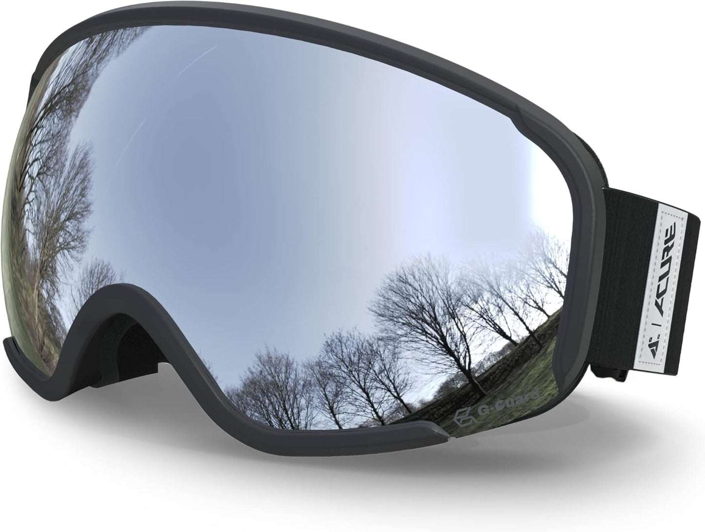 ACURE OTG Ski Goggles - Anti Fog UV400 Protection