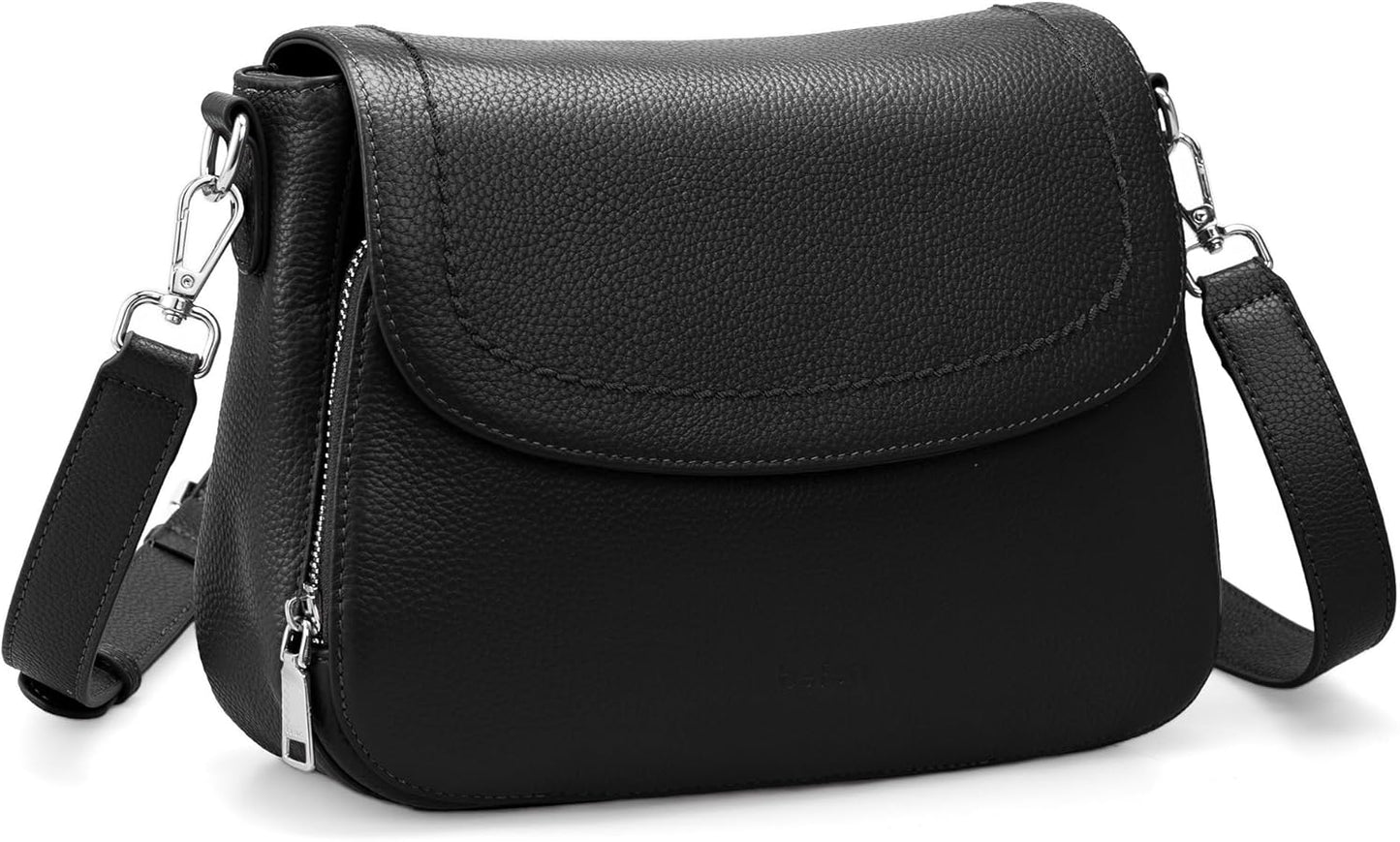 Genuine Leather Crossbody Bags for Women with RFID Wallet