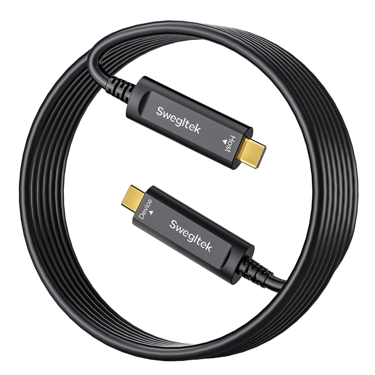 Fiber Optic USB C Cable 65ft for High Speed Data Transfer
