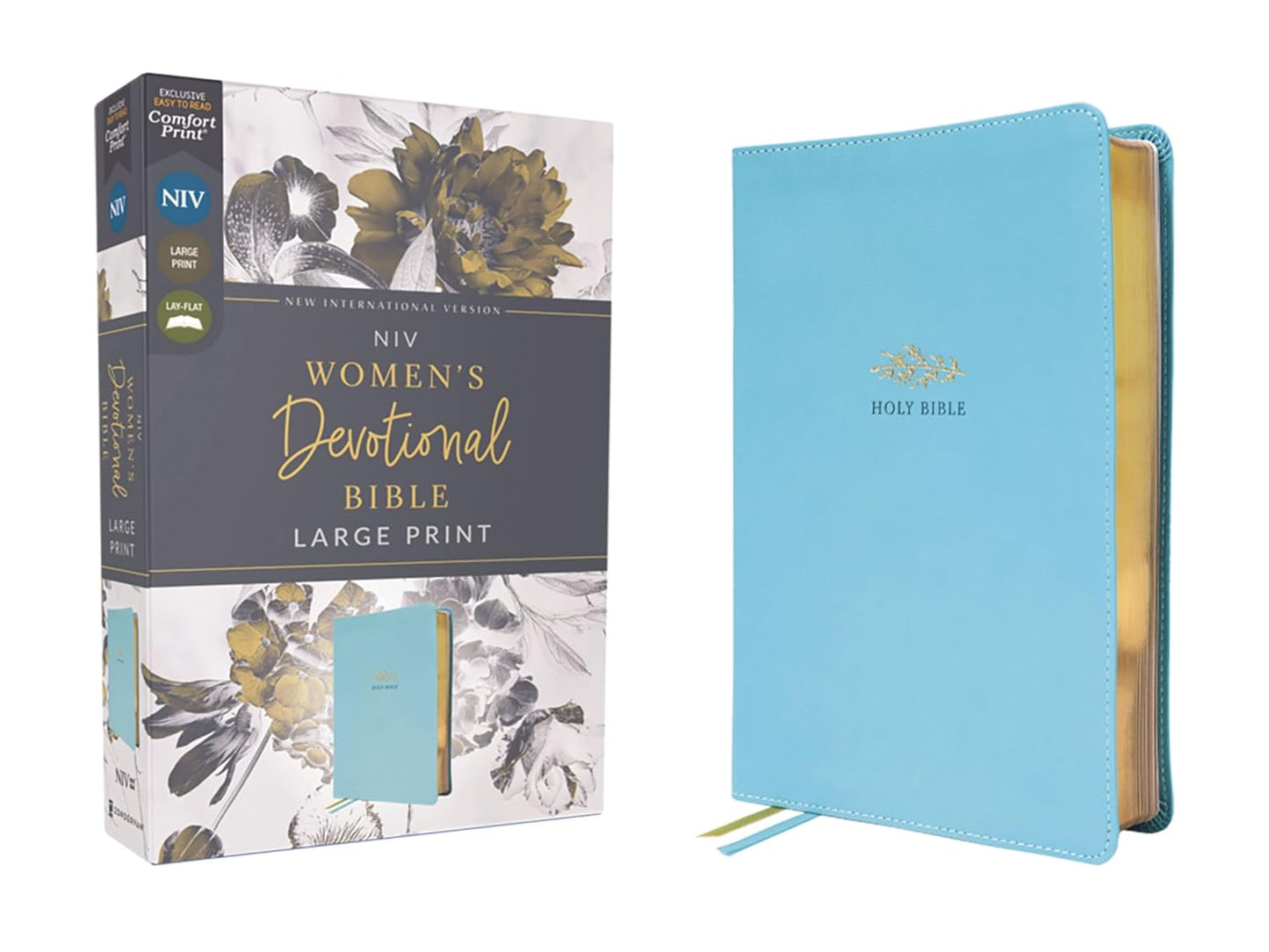 NIV Women's Devotional Bible Large Print Leathersoft Teal Review